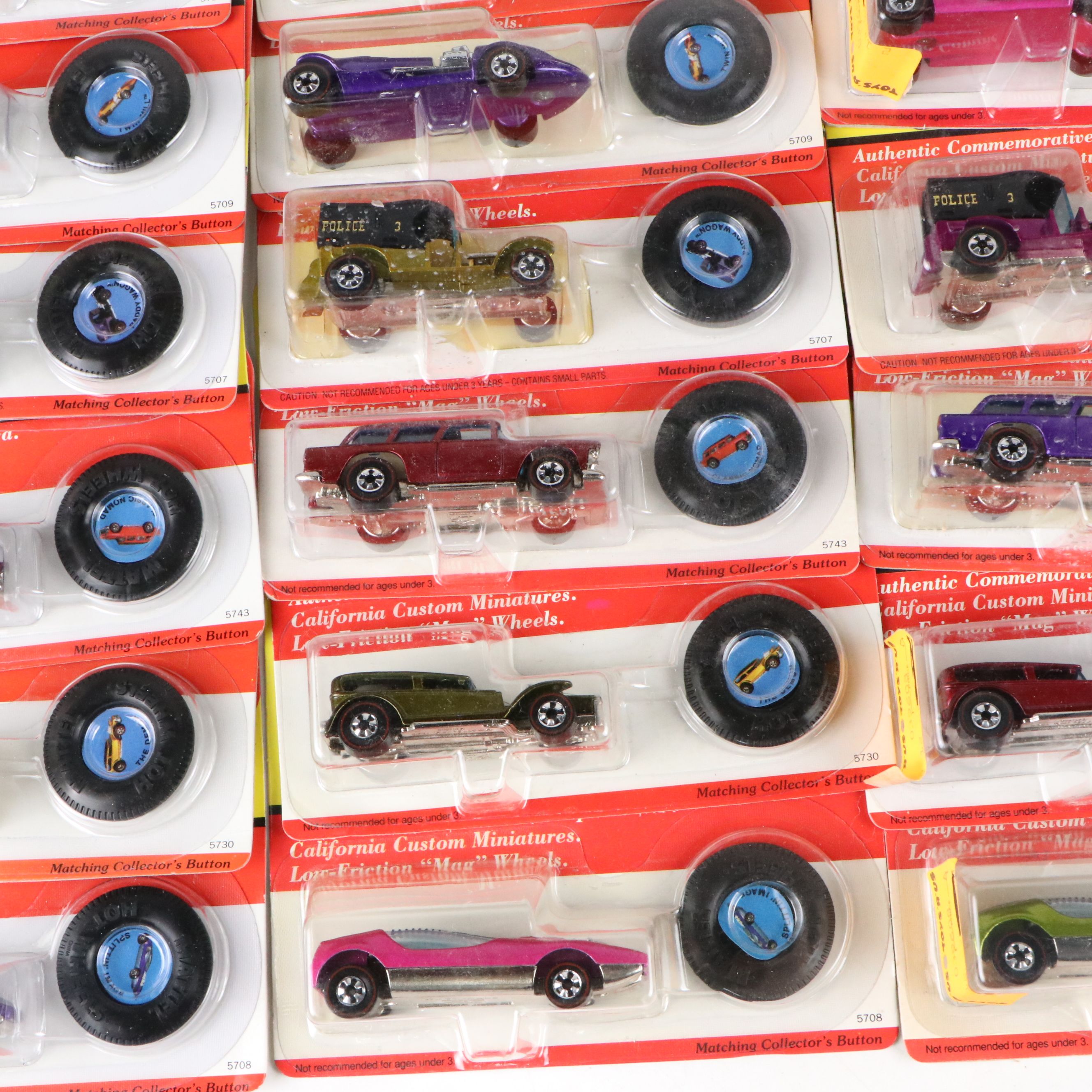 Mattel Hot Wheels 25th Anniversary Edition Diecast Cars with Original Packaging