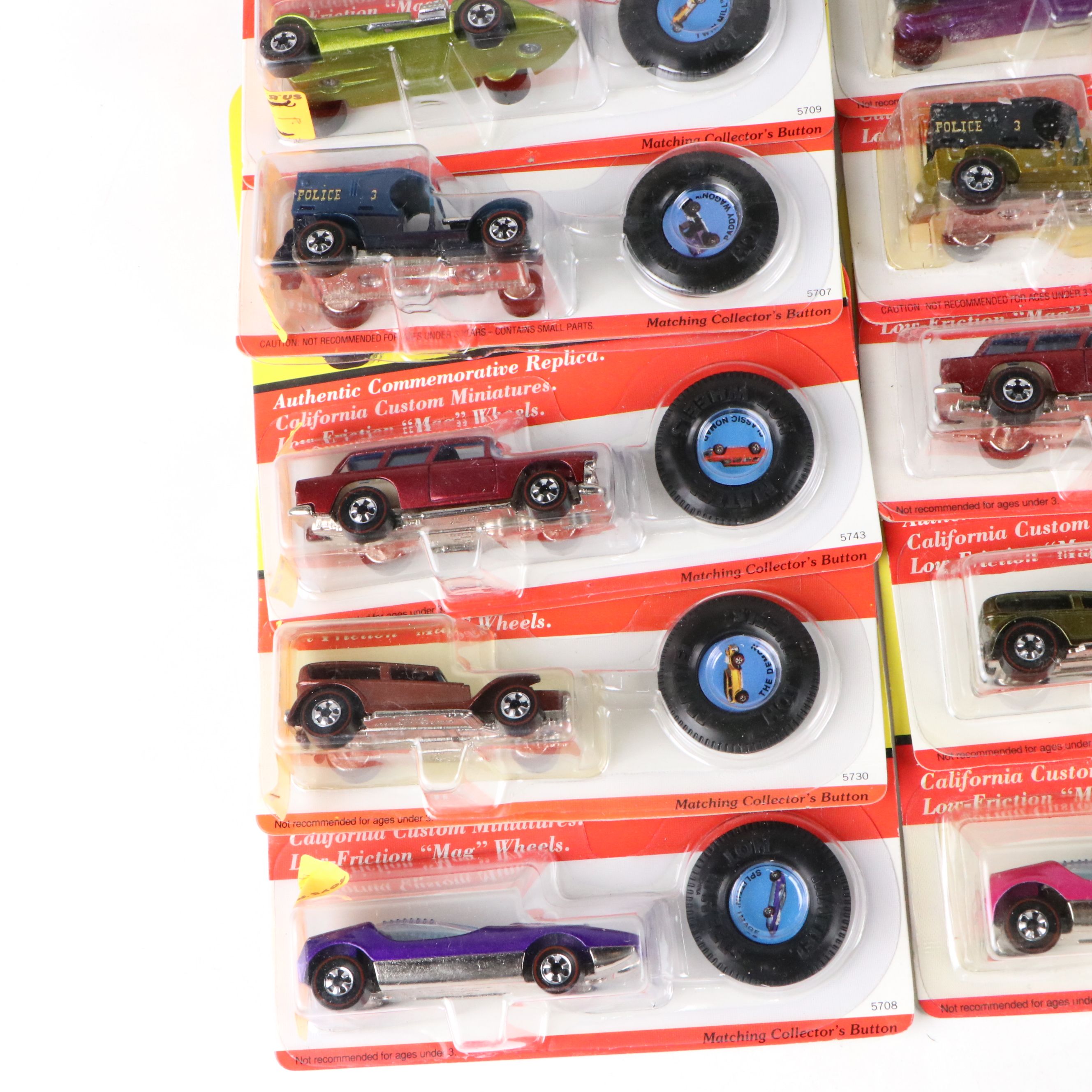 Mattel Hot Wheels 25th Anniversary Edition Diecast Cars with Original Packaging