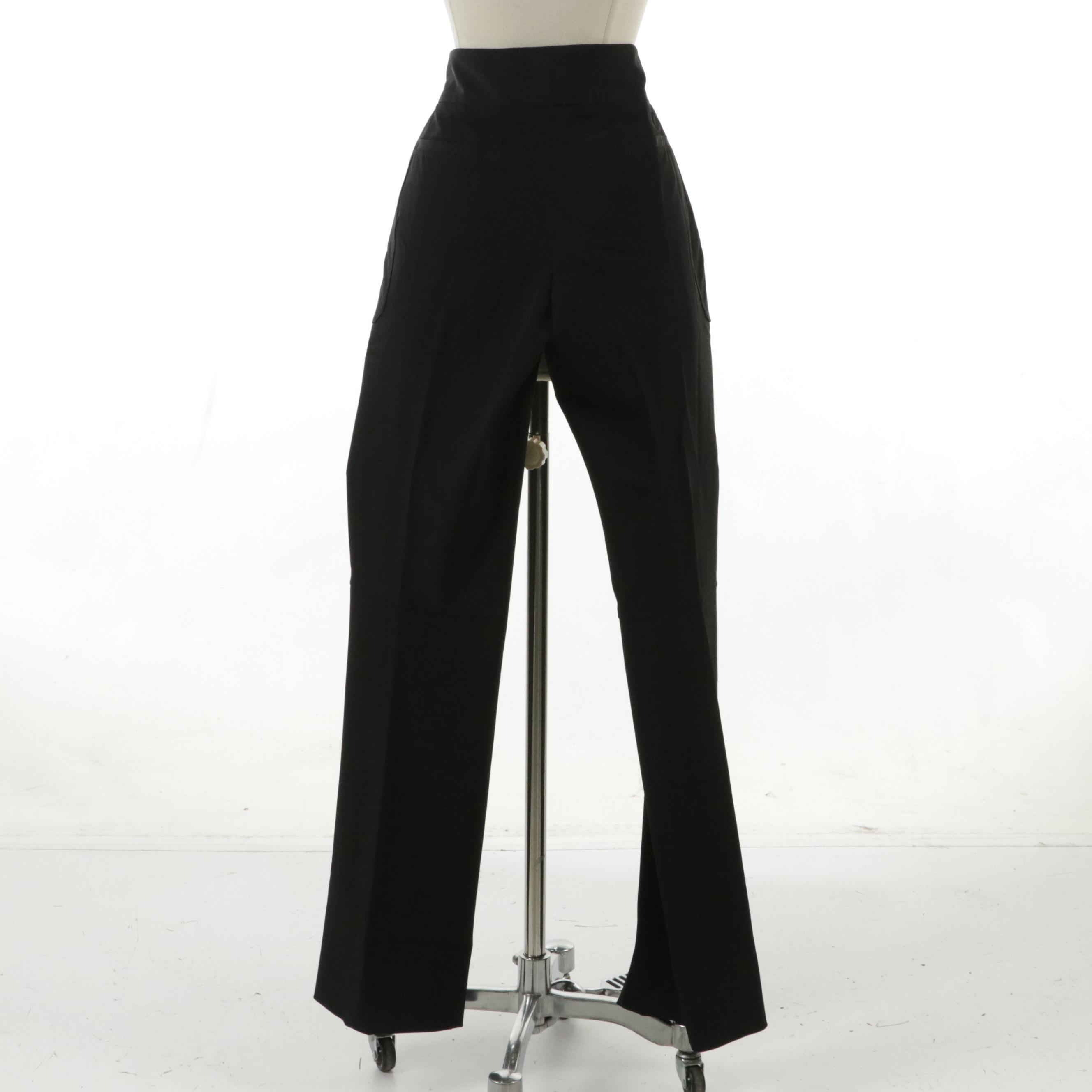 Prada Techno Stretch Pant in Polyester Blend with Tags
