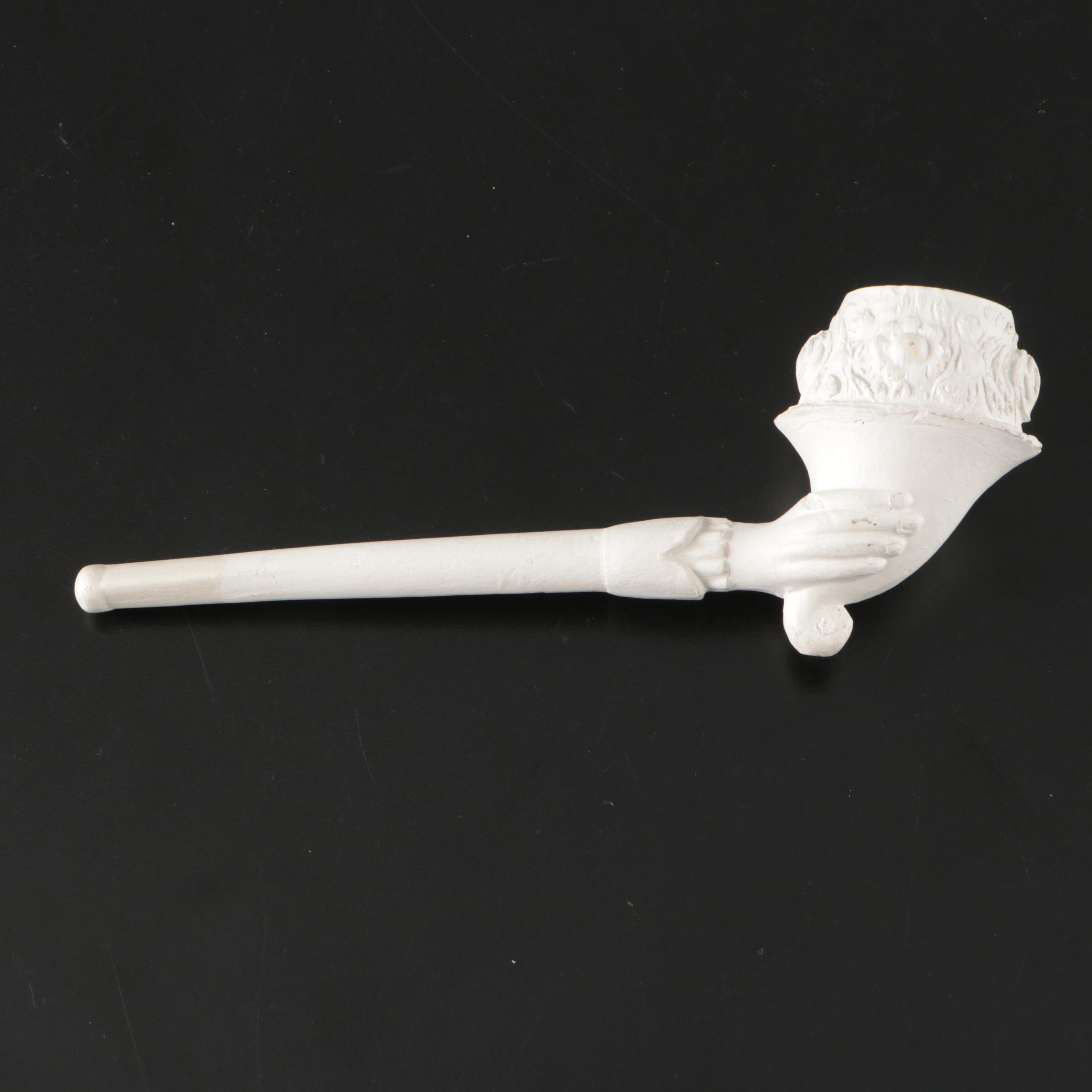 George V Coronation, Dutch Goedewaagen Relief Ring and More Clay Tobacco Pipes