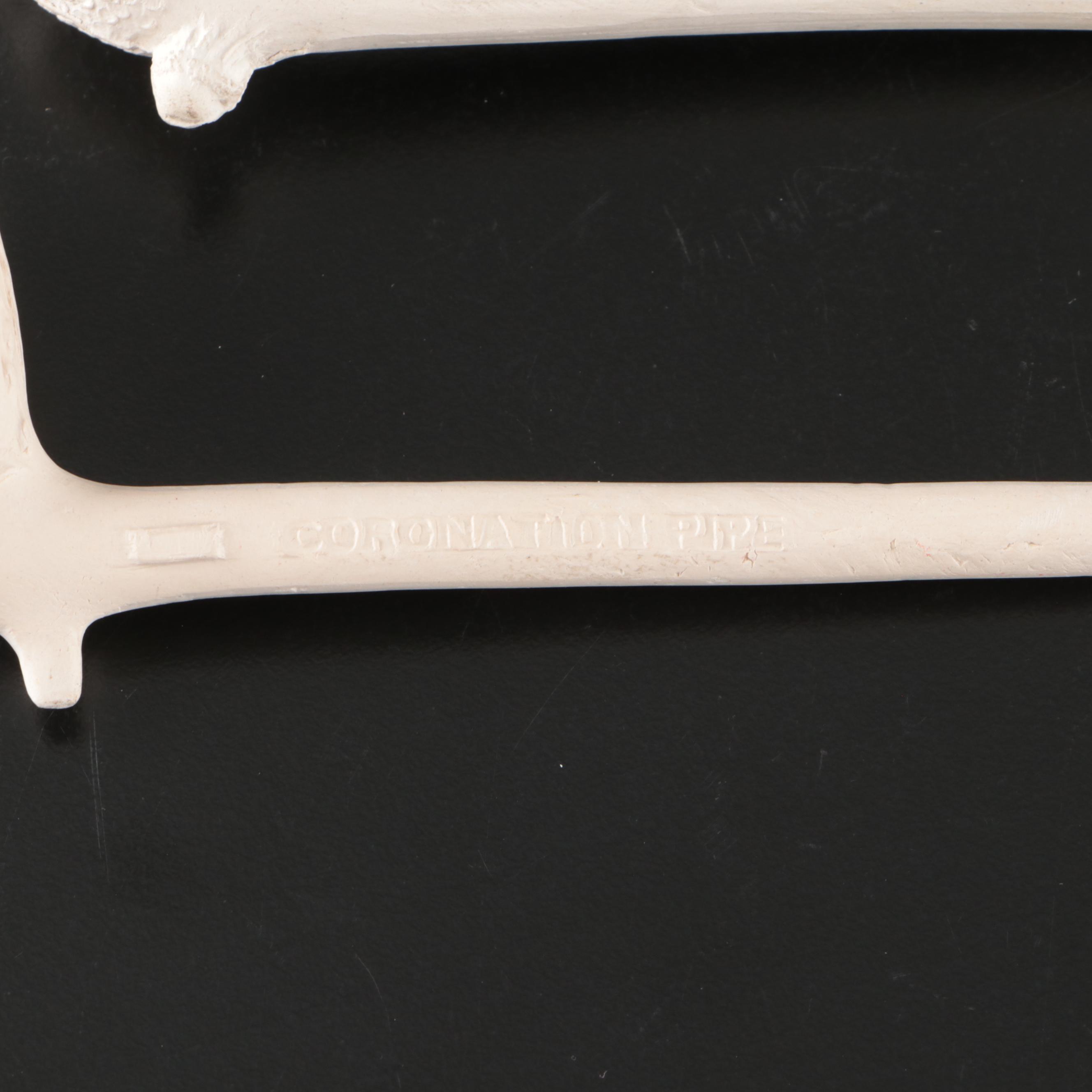 George V Coronation, Dutch Goedewaagen Relief Ring and More Clay Tobacco Pipes