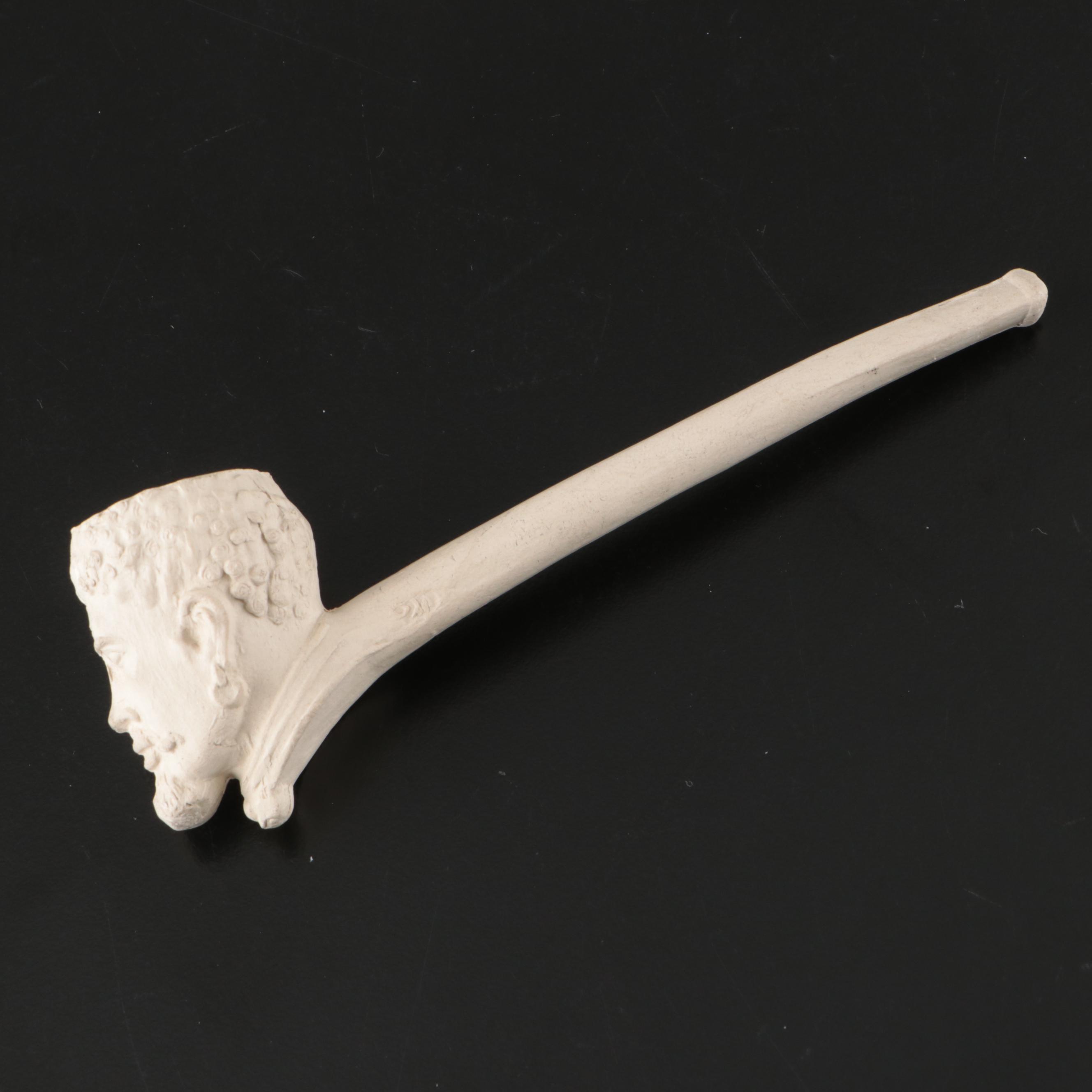 George V Coronation, Dutch Goedewaagen Relief Ring and More Clay Tobacco Pipes