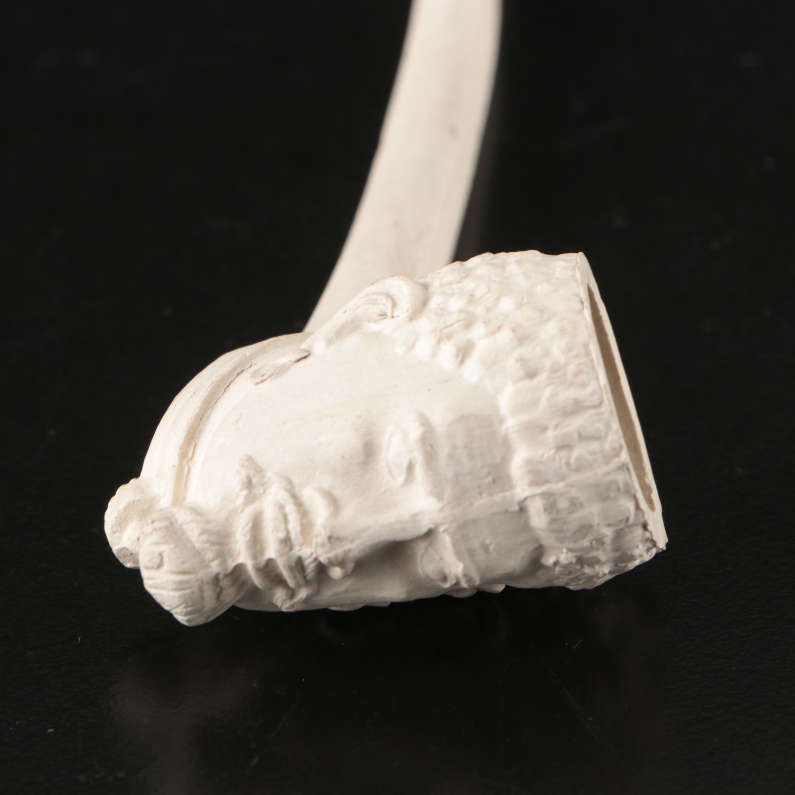 George V Coronation, Dutch Goedewaagen Relief Ring and More Clay Tobacco Pipes