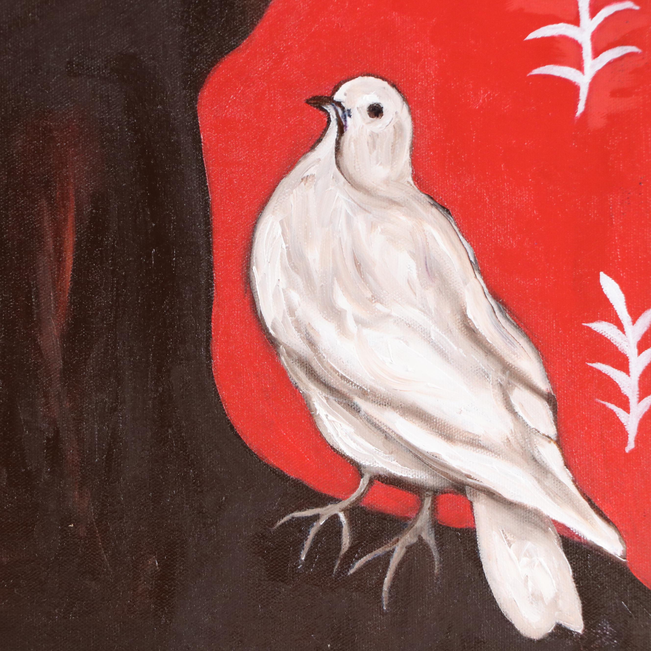 Oluwakemi Omowaire Oil Portrait Painting "Untitled", 21st Century