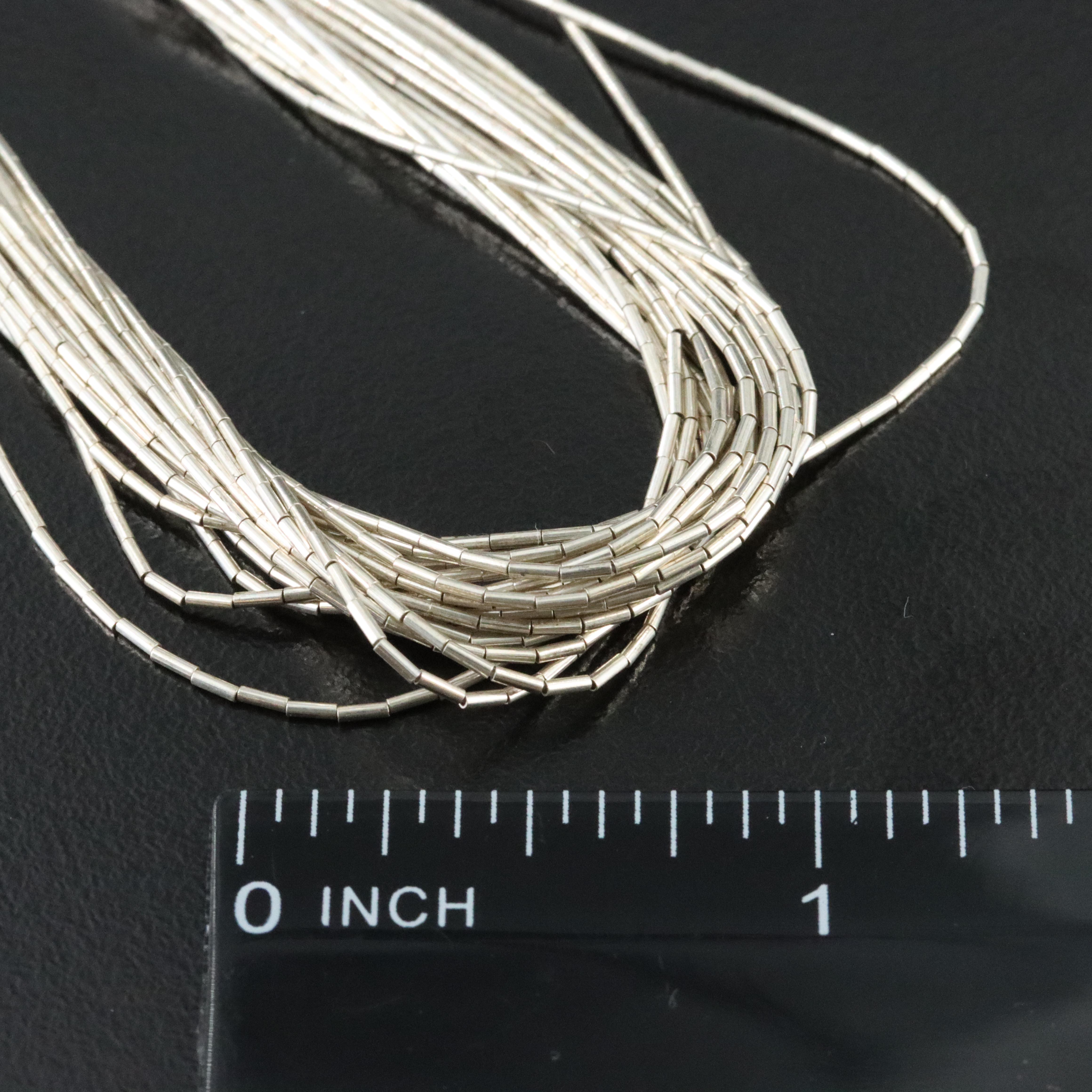 Sterling Liquid Silver Necklace