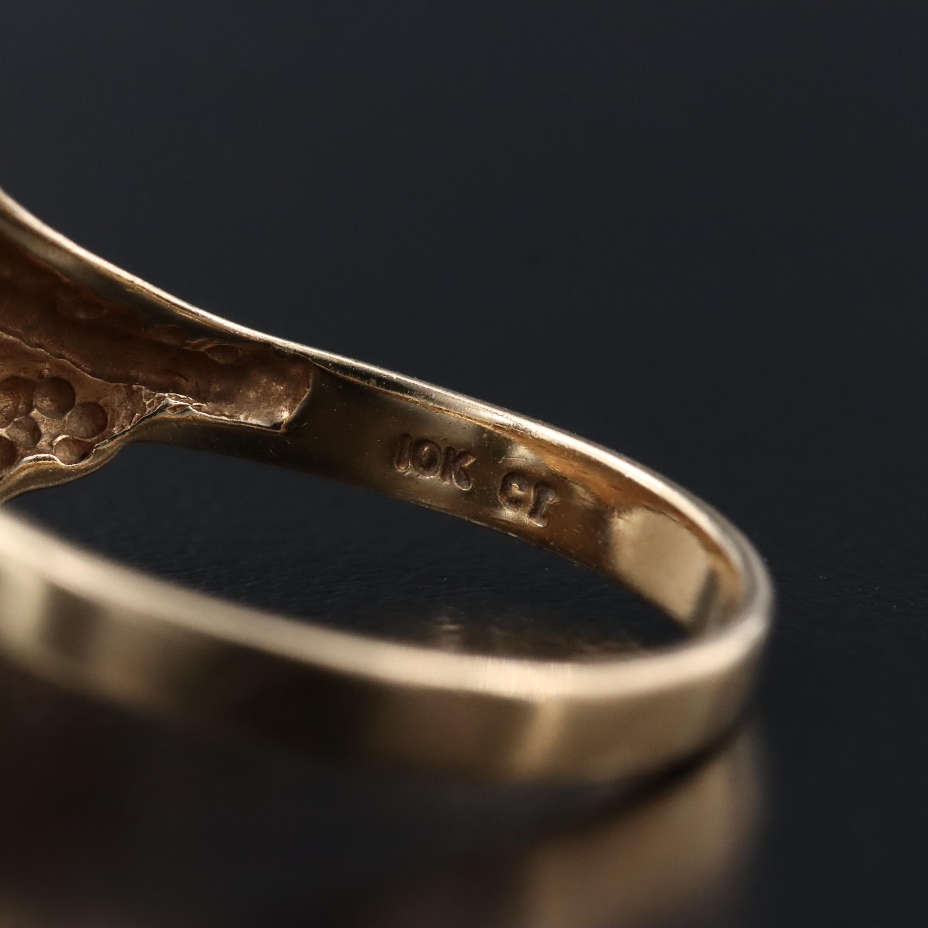 10K 0.28 CTW Diamond Heart Ring