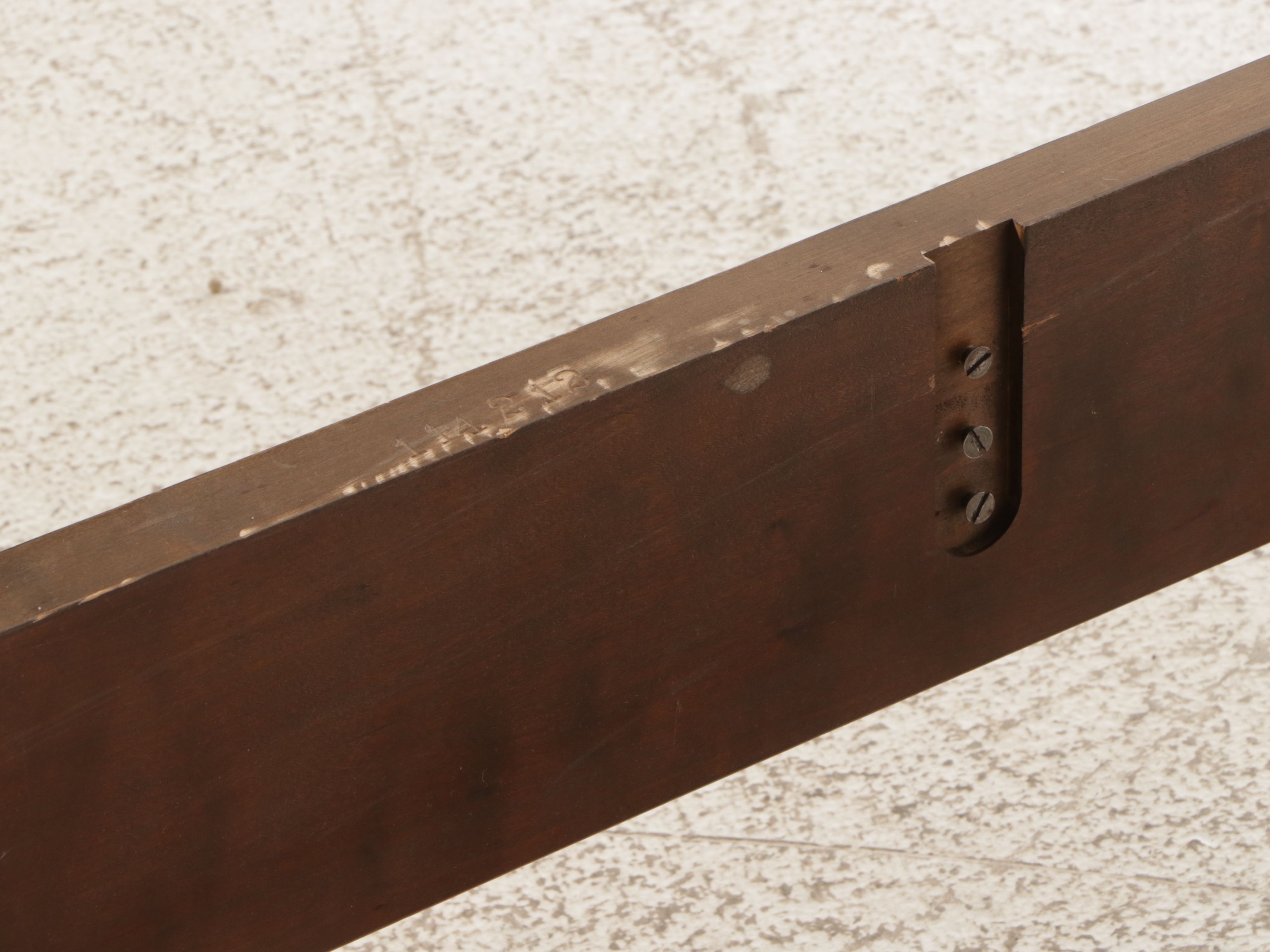 Baker Furniture Cherry Barley Twist Four-Poster Texas King Size Bed Frame