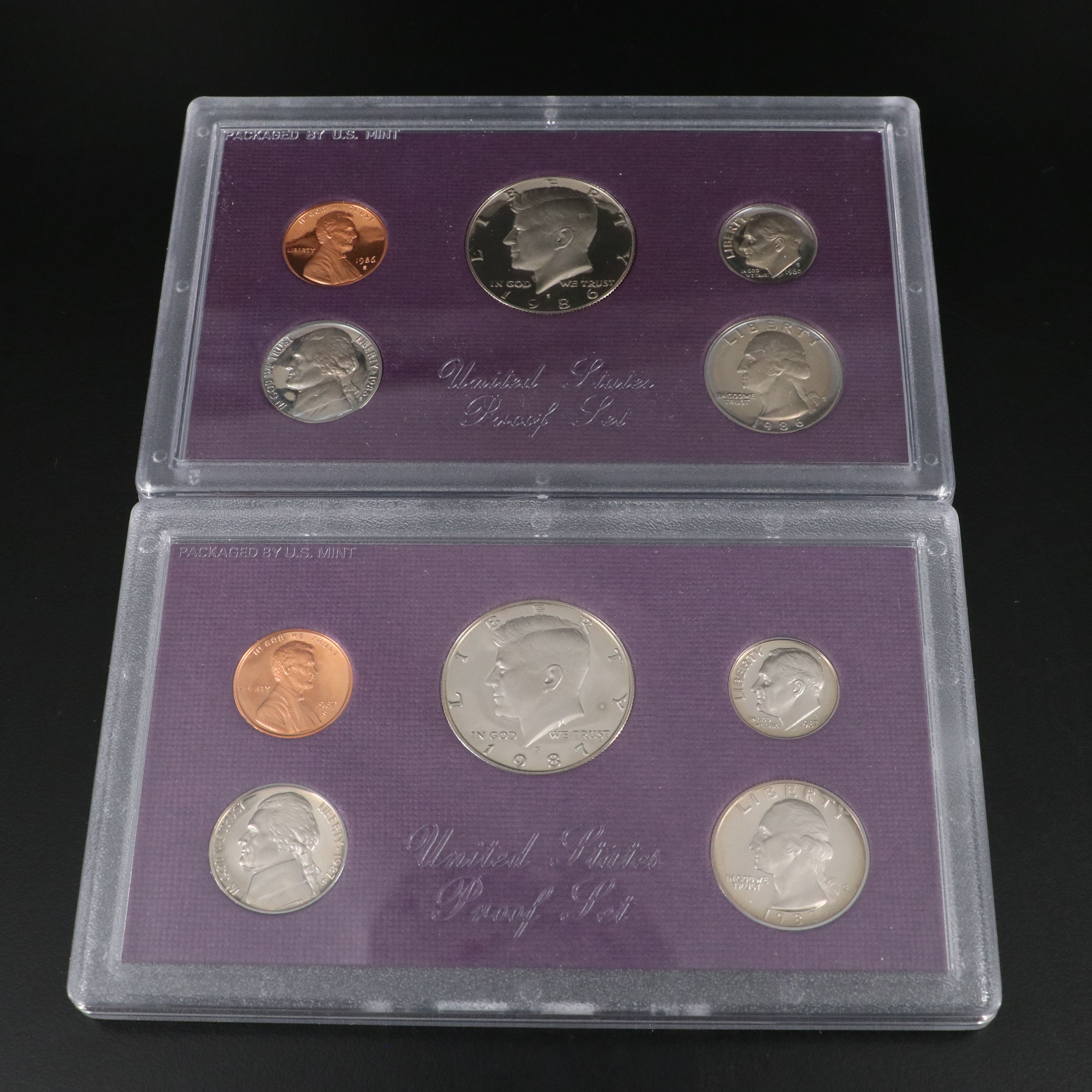 Thirty United States Modern Proof Sets