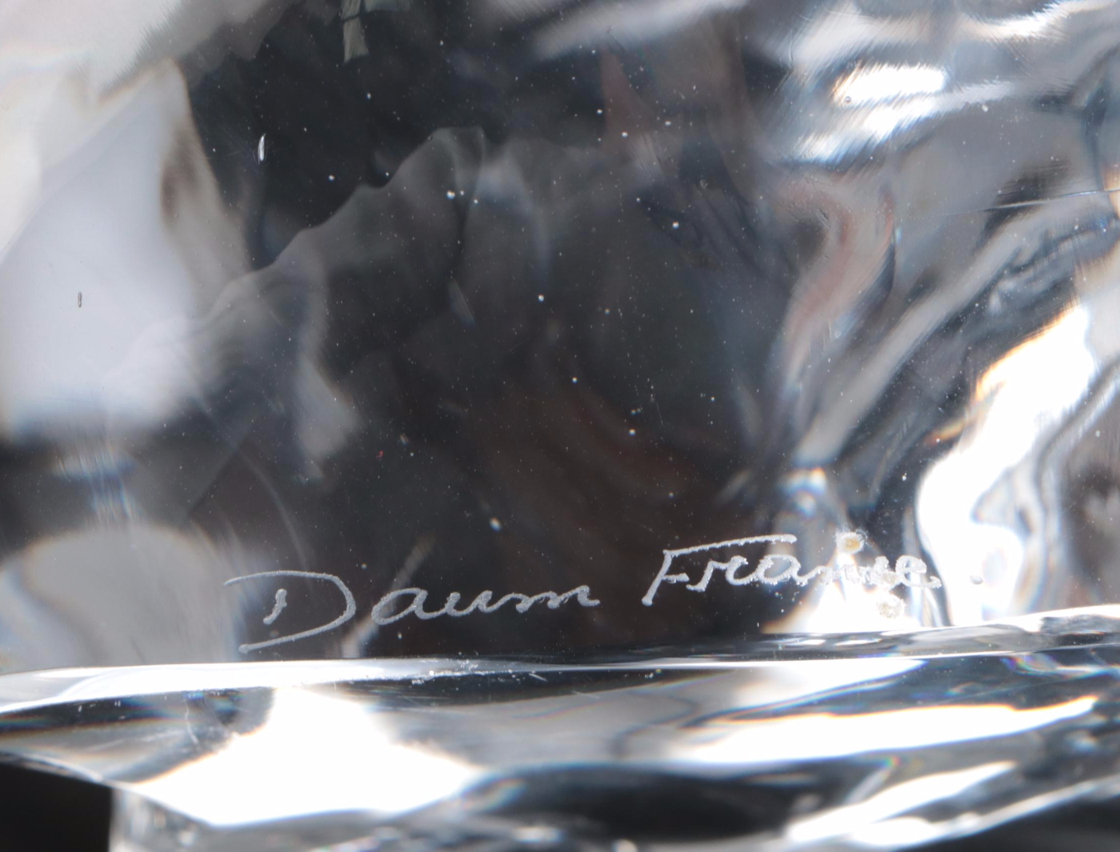 Daum France Crystal Raccoon