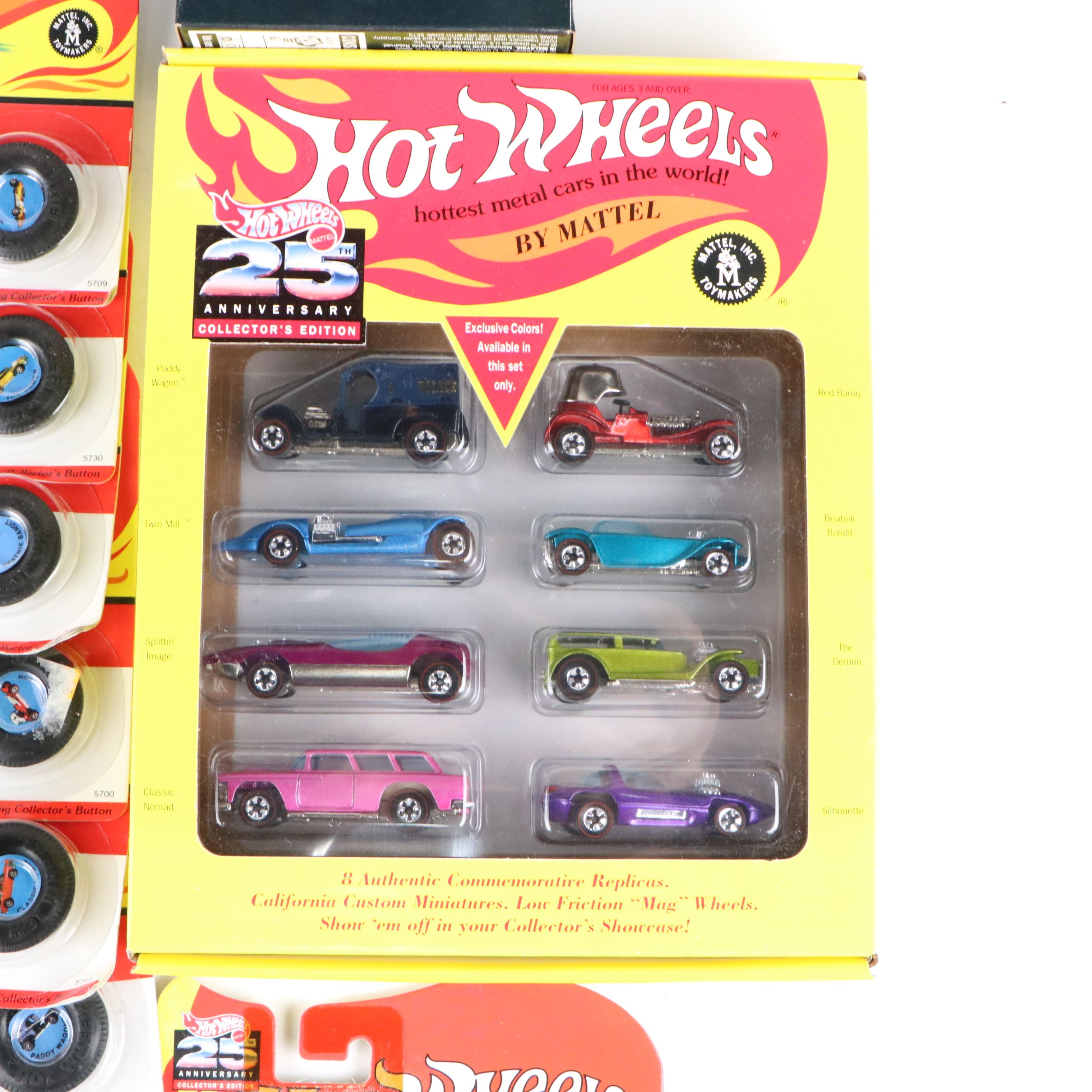 Hot Wheels "Fat Fender '40," "Paddy Wagon" and More Toy Cars, 1992–1993