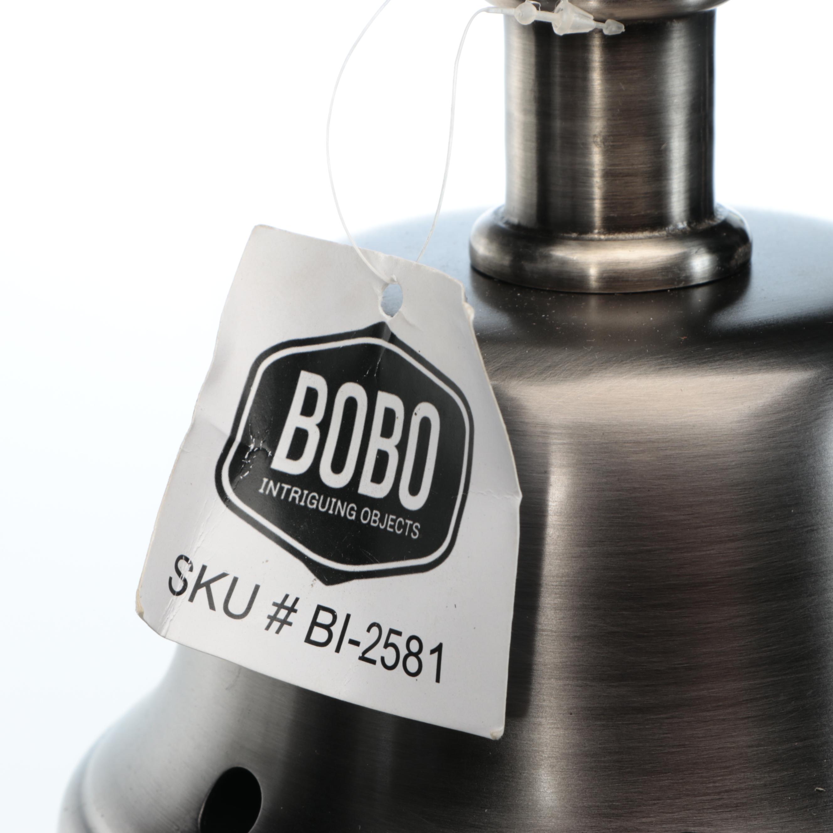 Bobo Sphere Glass and Metal Pendants