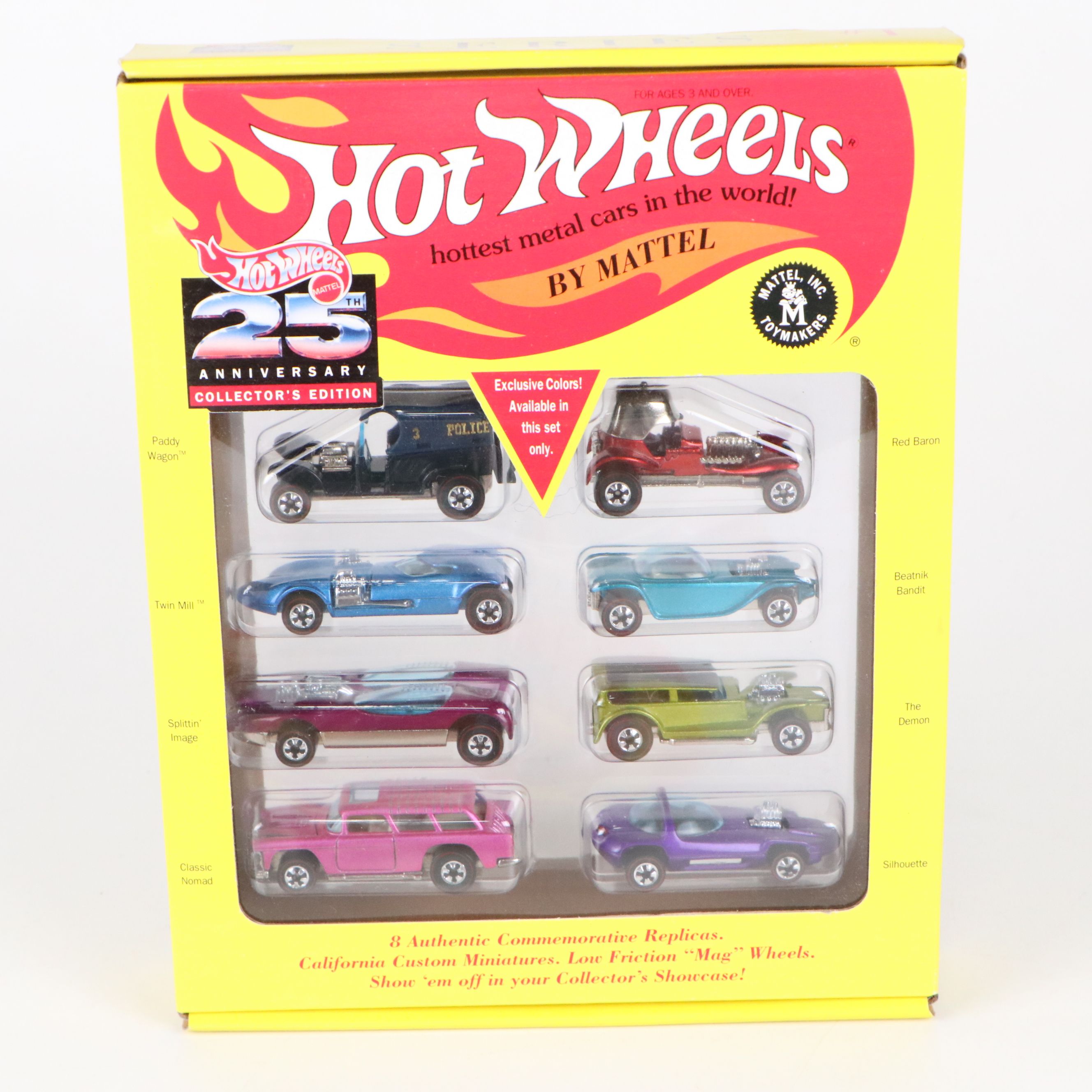 Hot Wheels "Fat Fender '40," "Paddy Wagon" and More Toy Cars, 1992–1993
