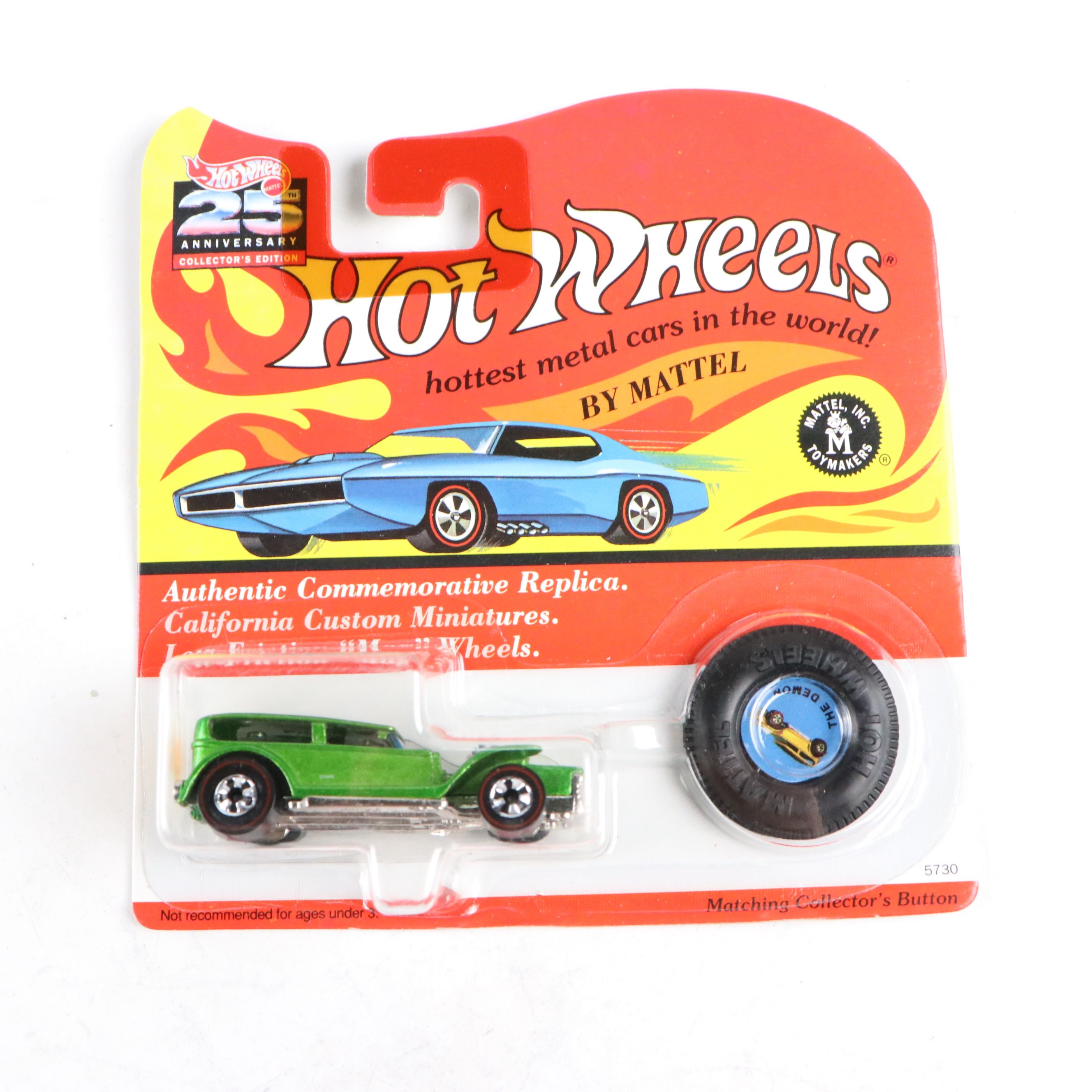 Hot Wheels "Fat Fender '40," "Paddy Wagon" and More Toy Cars, 1992–1993