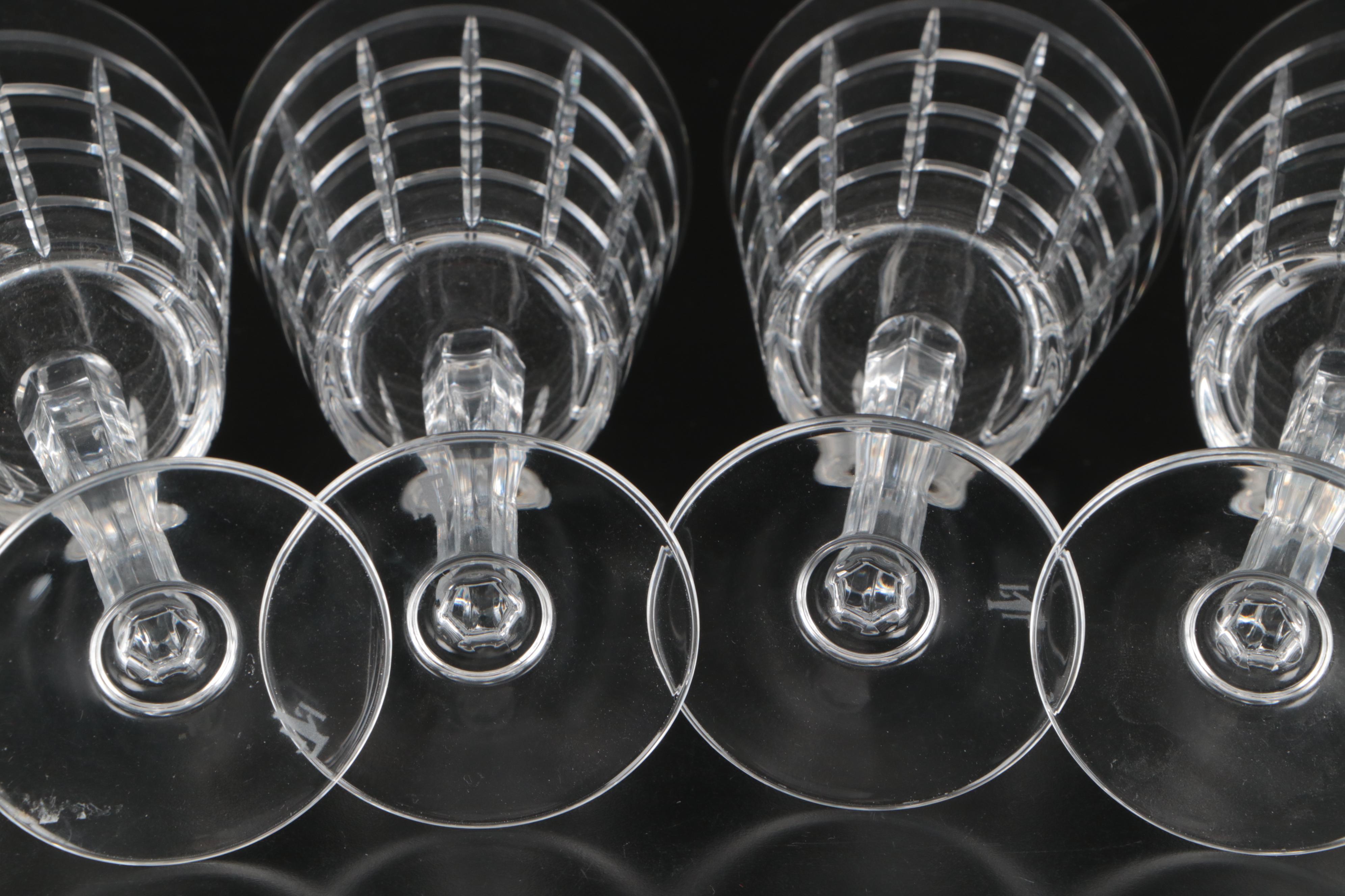 Ralph Lauren "Monaco" Crystal Water Goblets