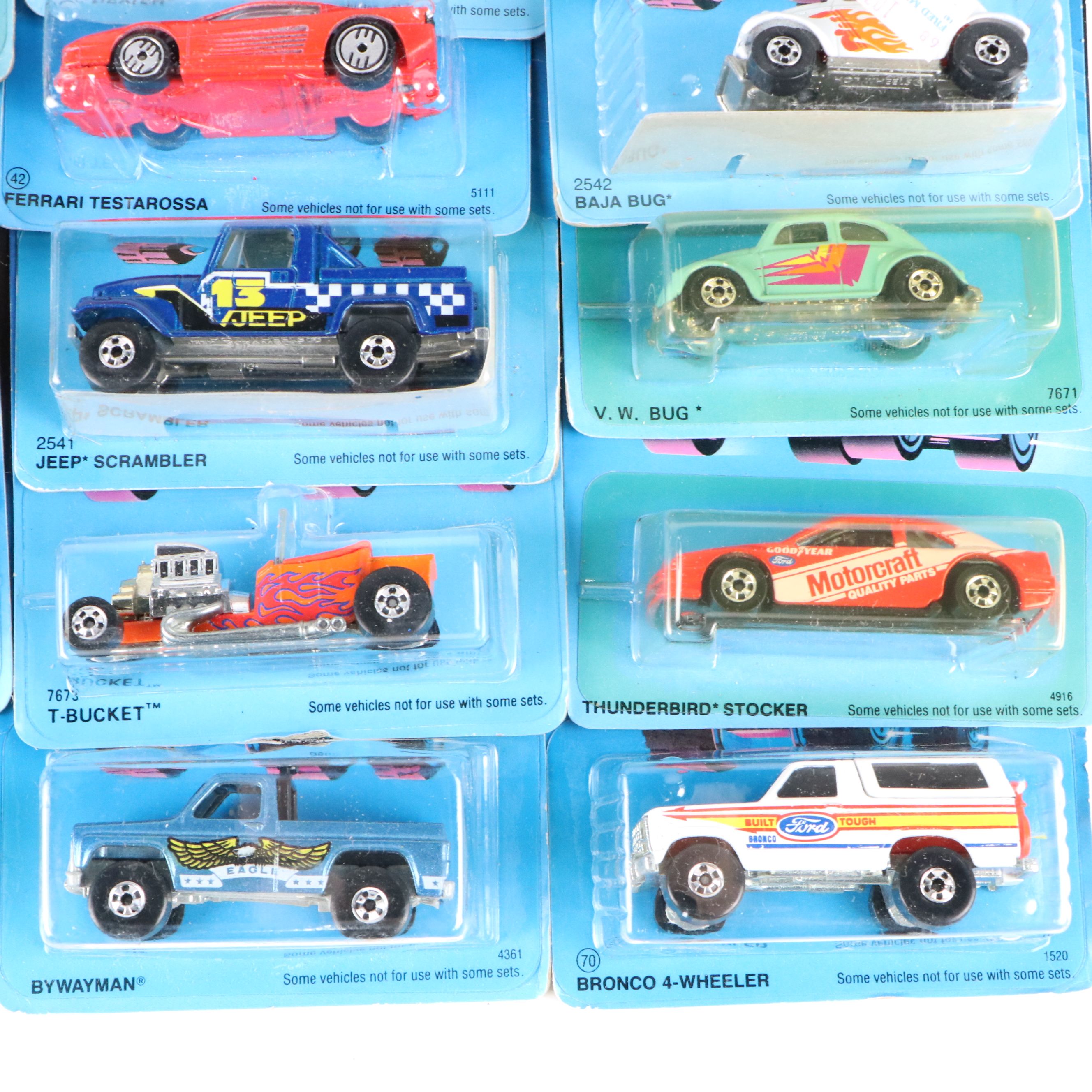 Hot Wheels "Baja Bug," "Bywayman," "T-Bucket" and More Toy Cars, 1980s