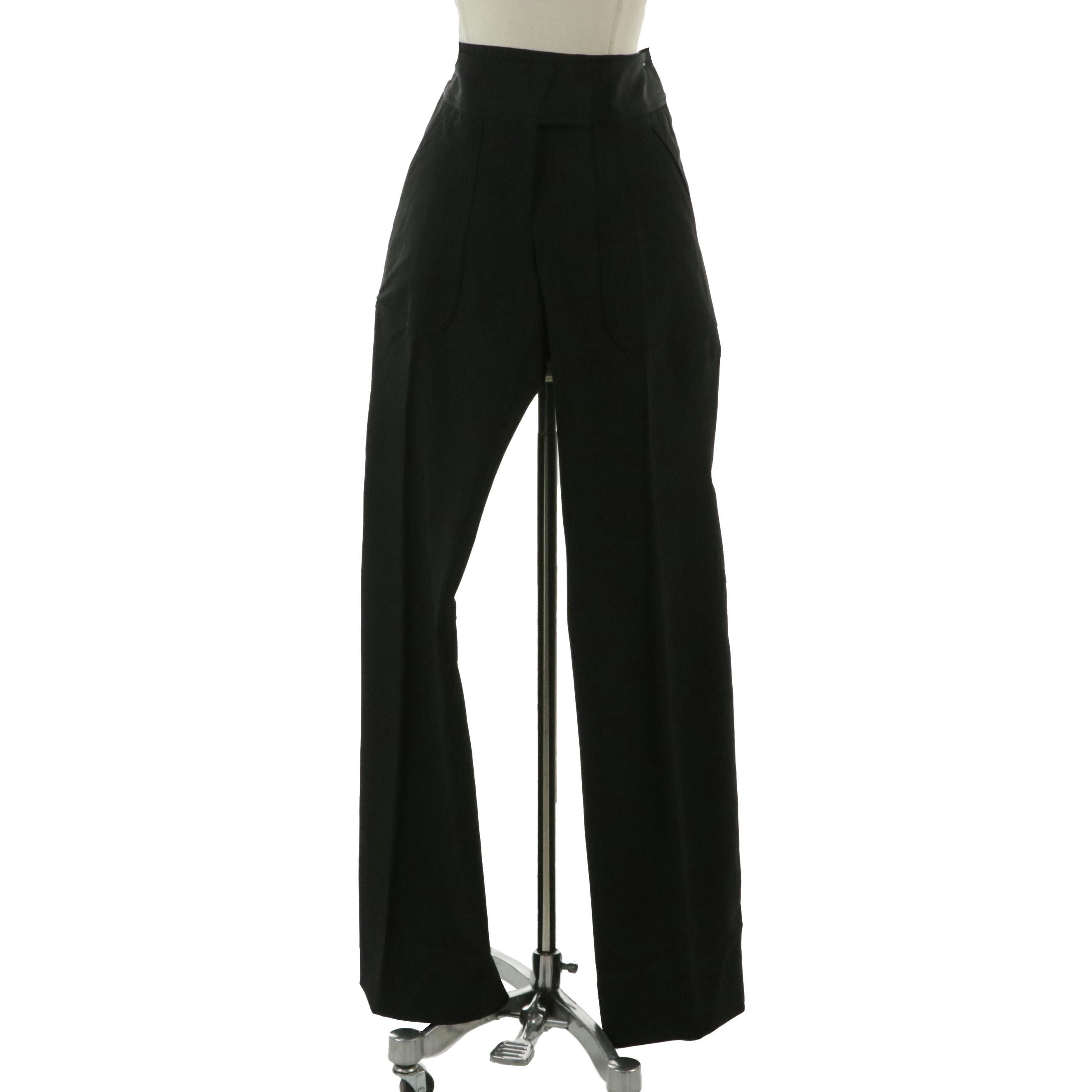 Prada Techno Stretch Pant in Polyester Blend with Tags