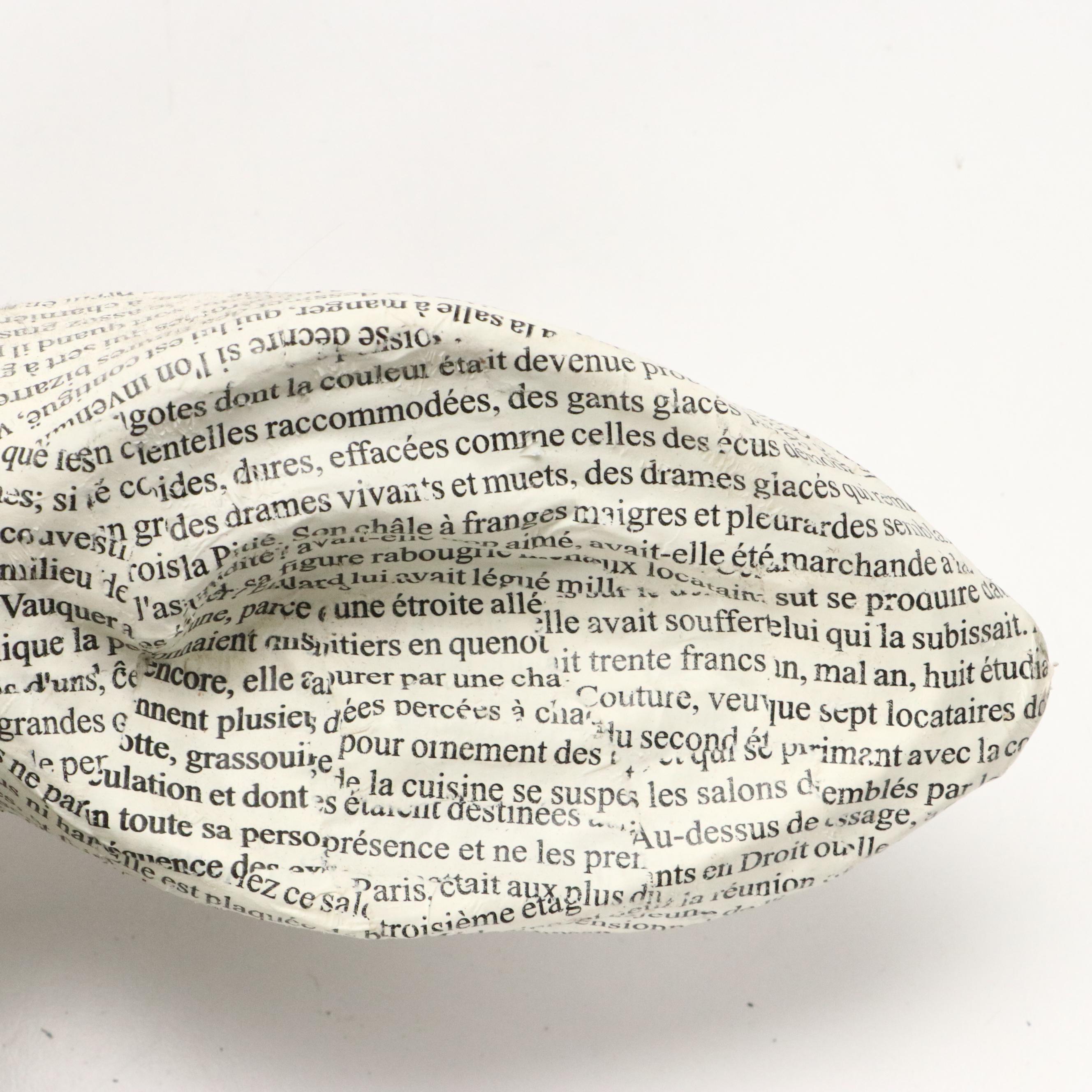 Papier-Mâché French Print Stag Head with Antler Wall Coat and Hat Rack