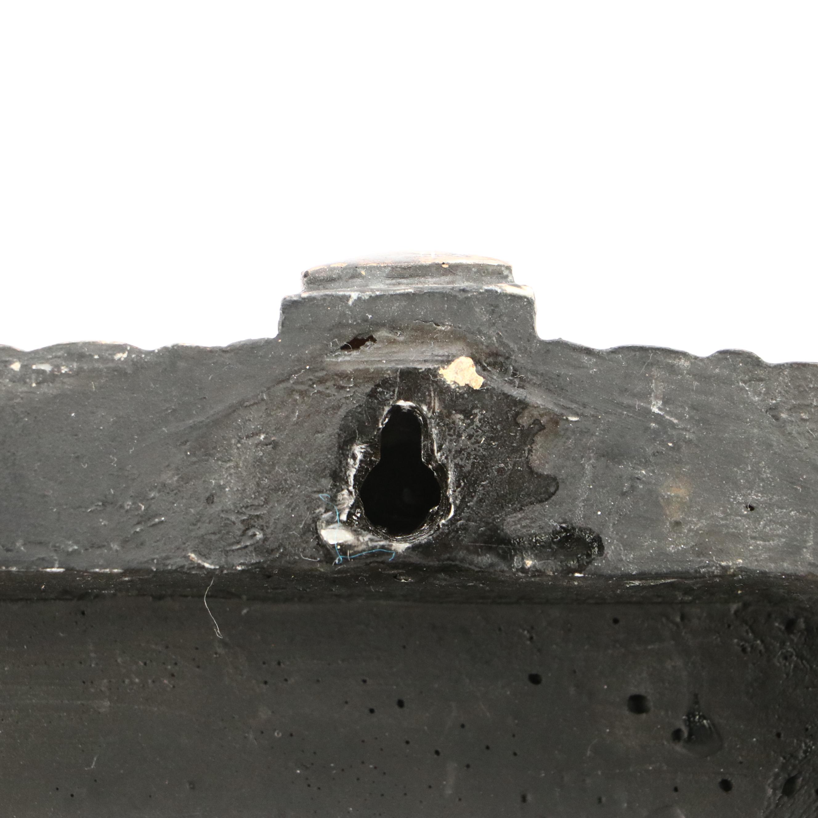 Papier-Mâché French Print Stag Head with Antler Wall Coat and Hat Rack