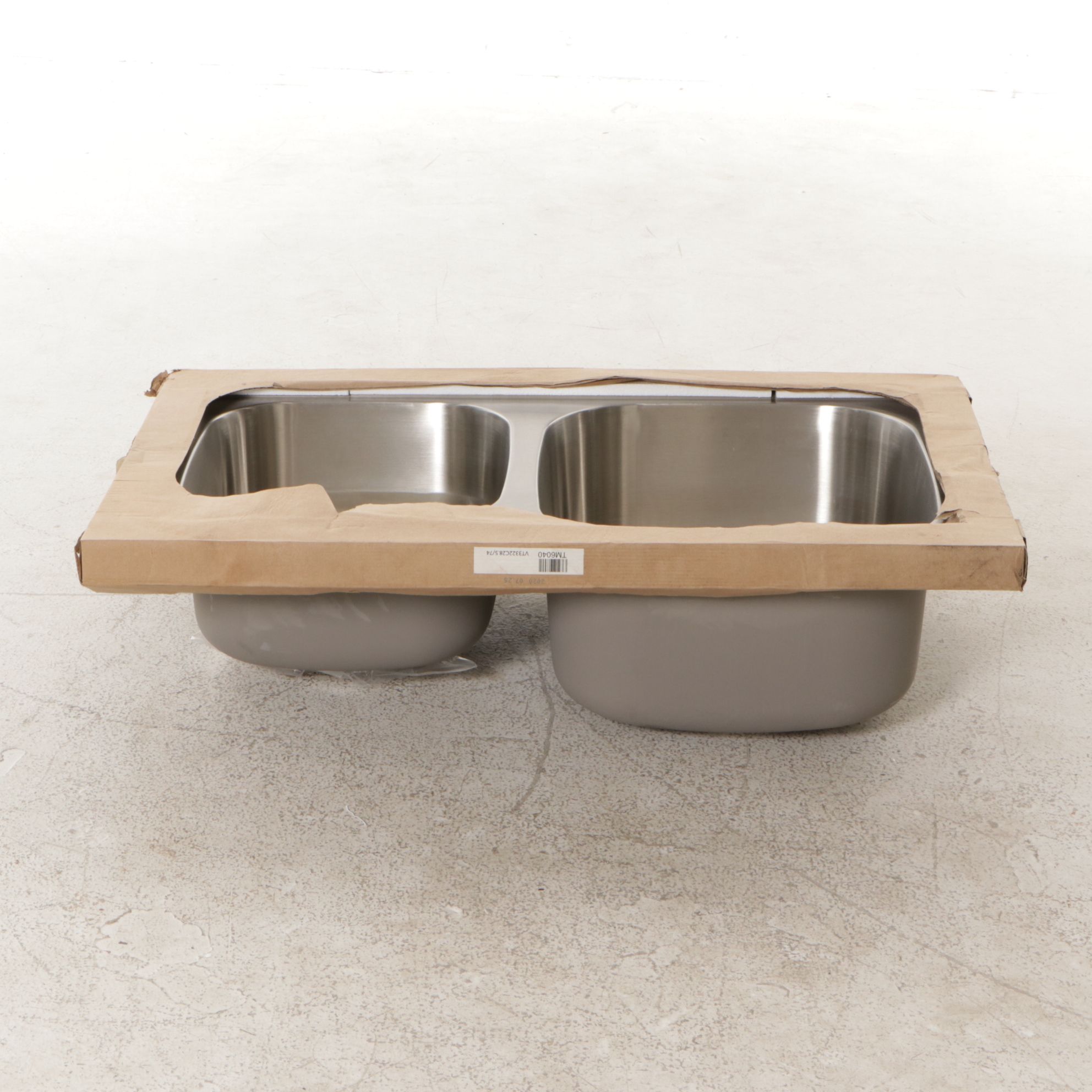 Stainless Steel Double Basin Kitchen Sink