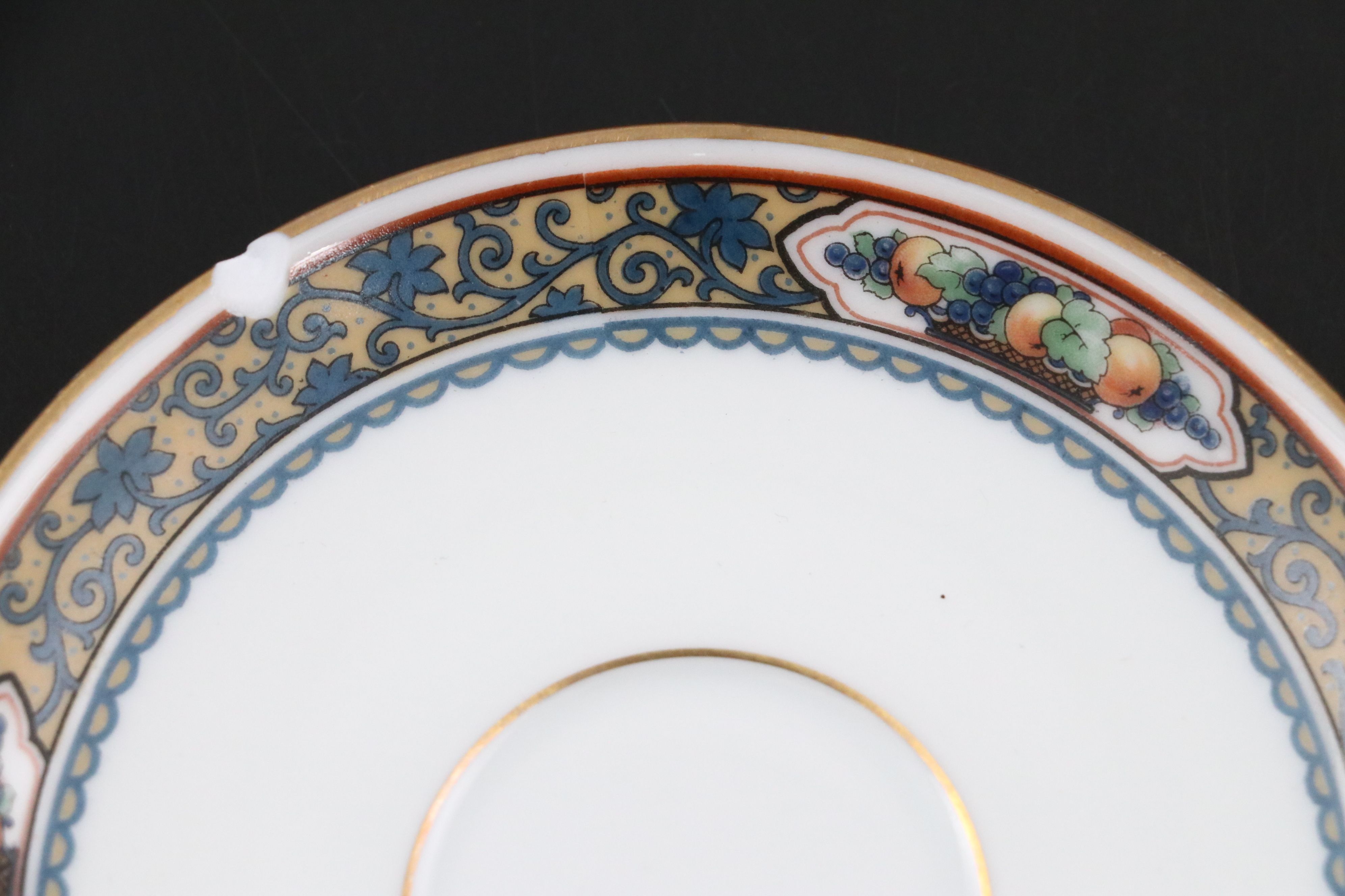 French Tressemanes & Vogt Gilt Porcelain Dinnerware