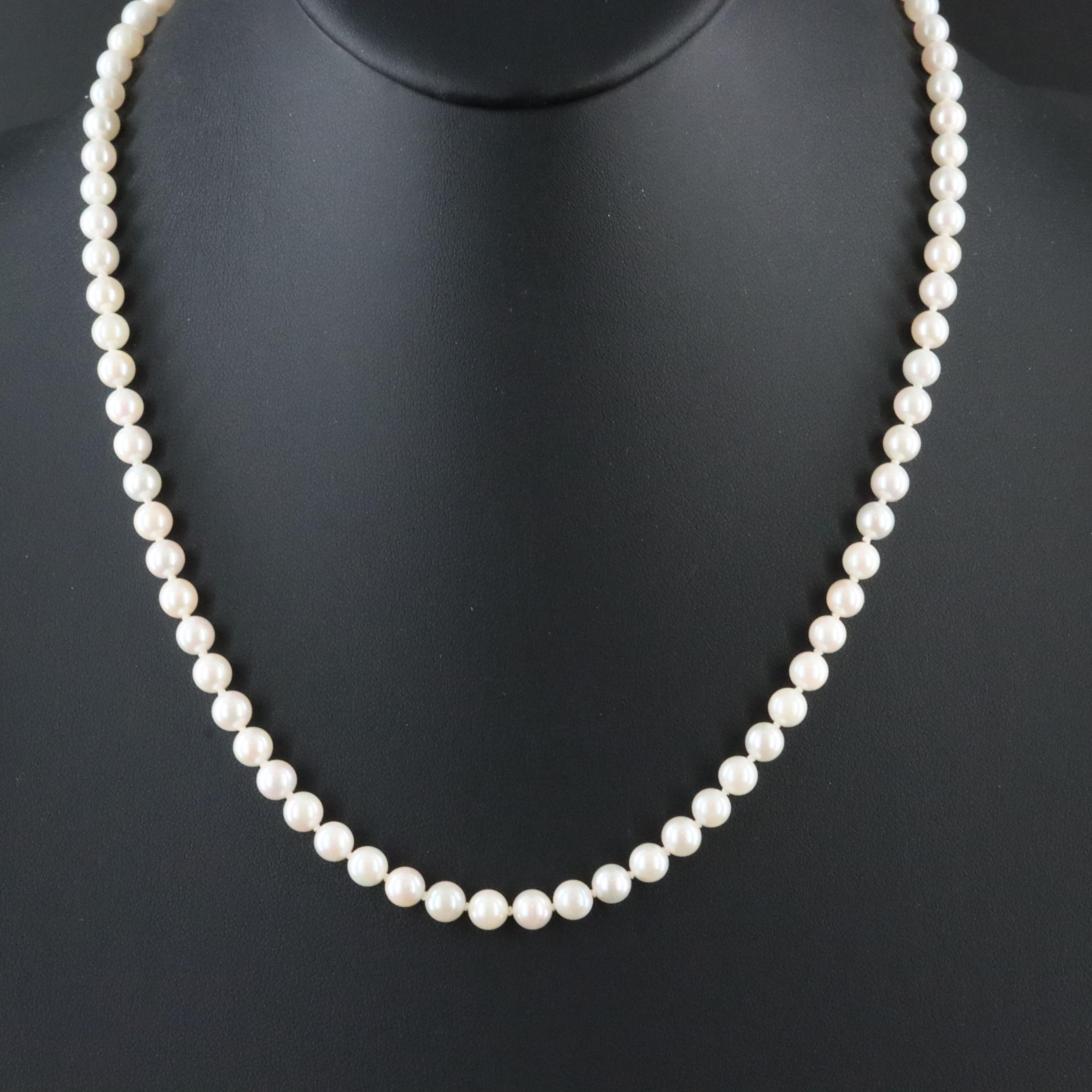 14K Pearl Necklace