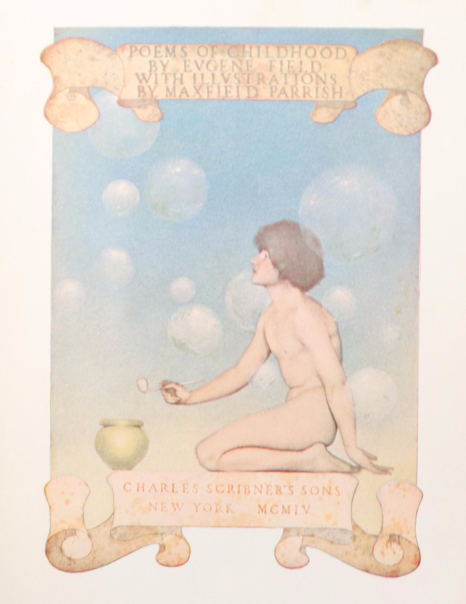 Maxfield Parrish Illustrated First Edition "Poems of Childhood" by Eugene Field