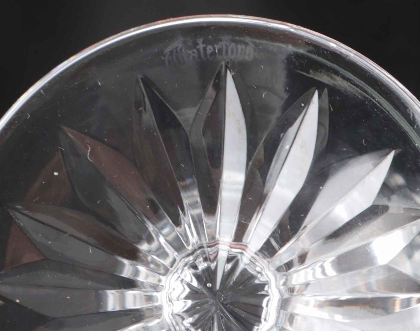 Waterford "Lismore" Crystal Water Goblets