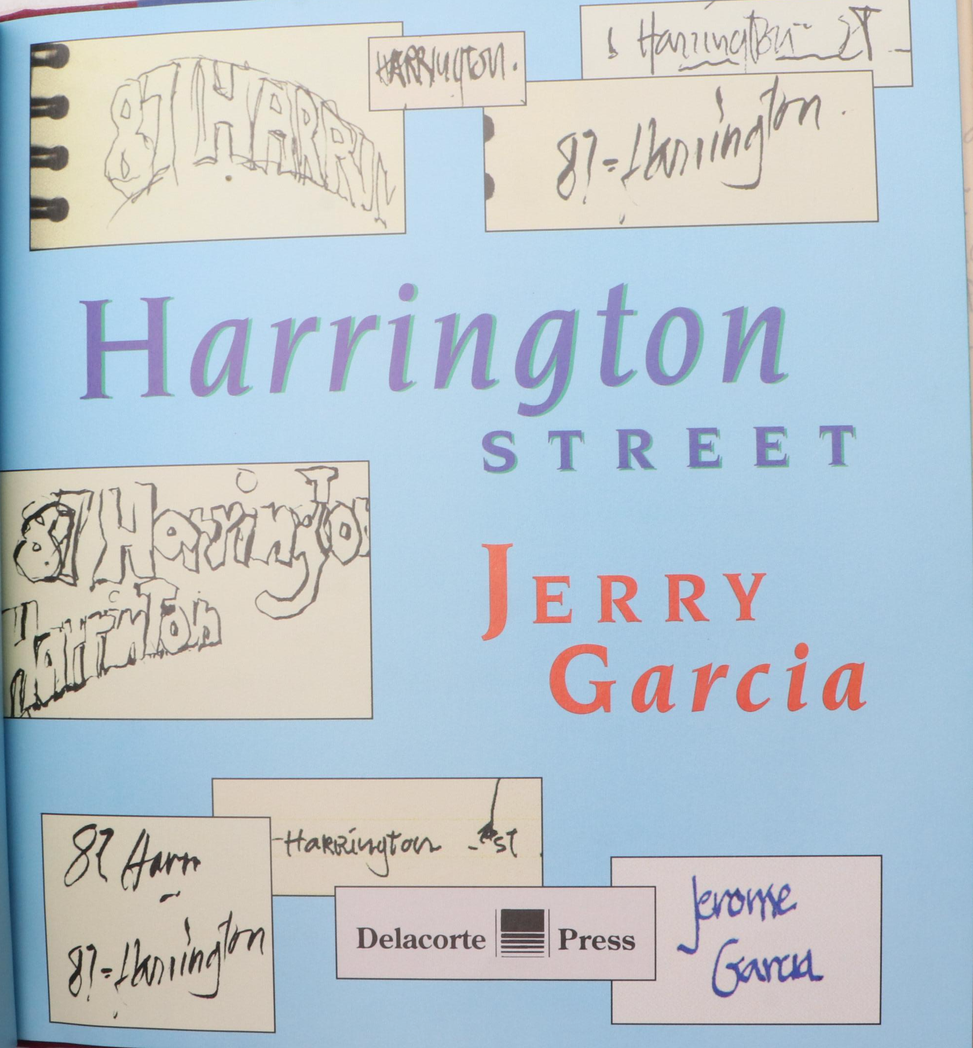 First Printing "Harrington Street" by Jerry Garcia, 1995
