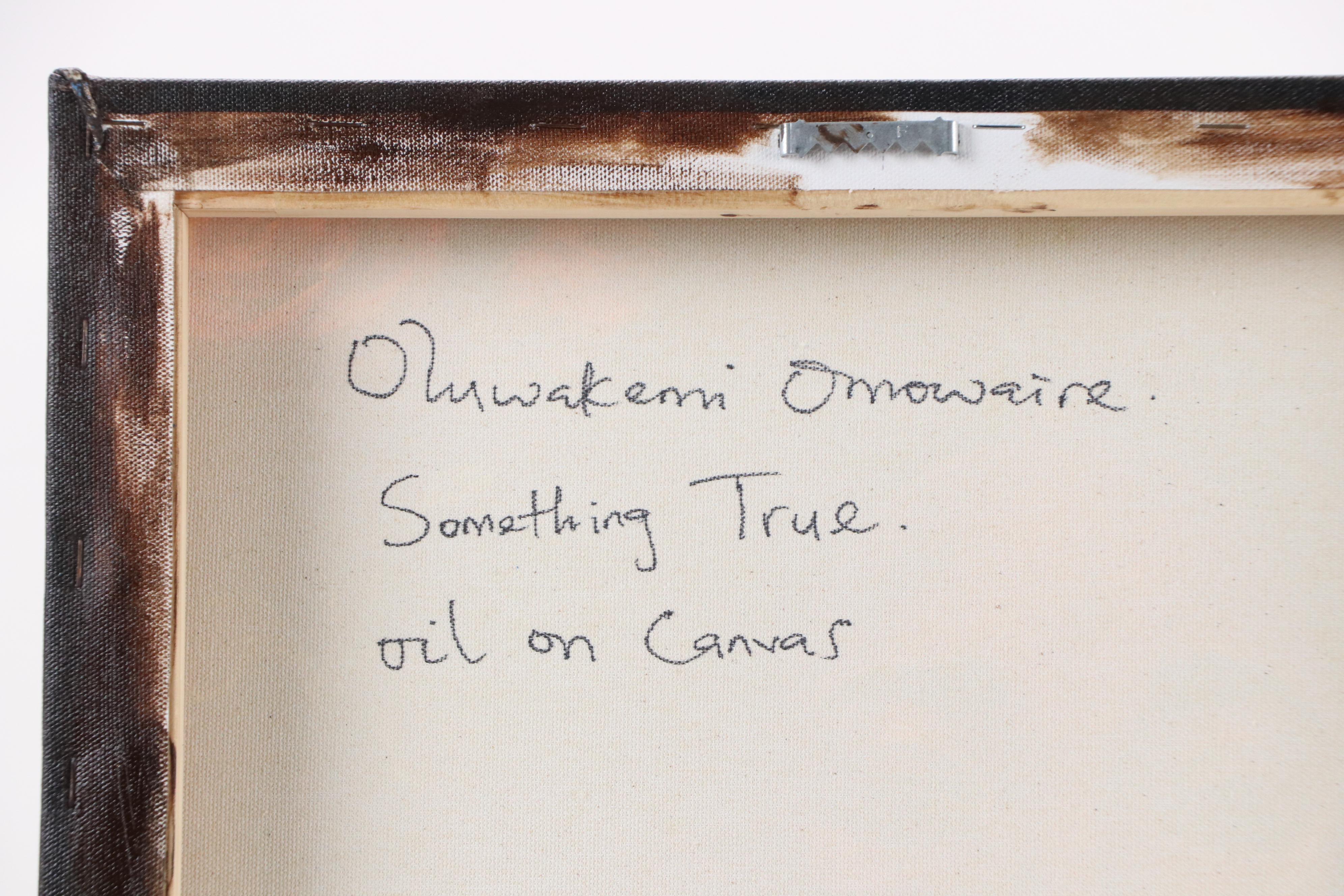 Oluwakemi Omowaire Oil Portrait "Something True.," 21st Century