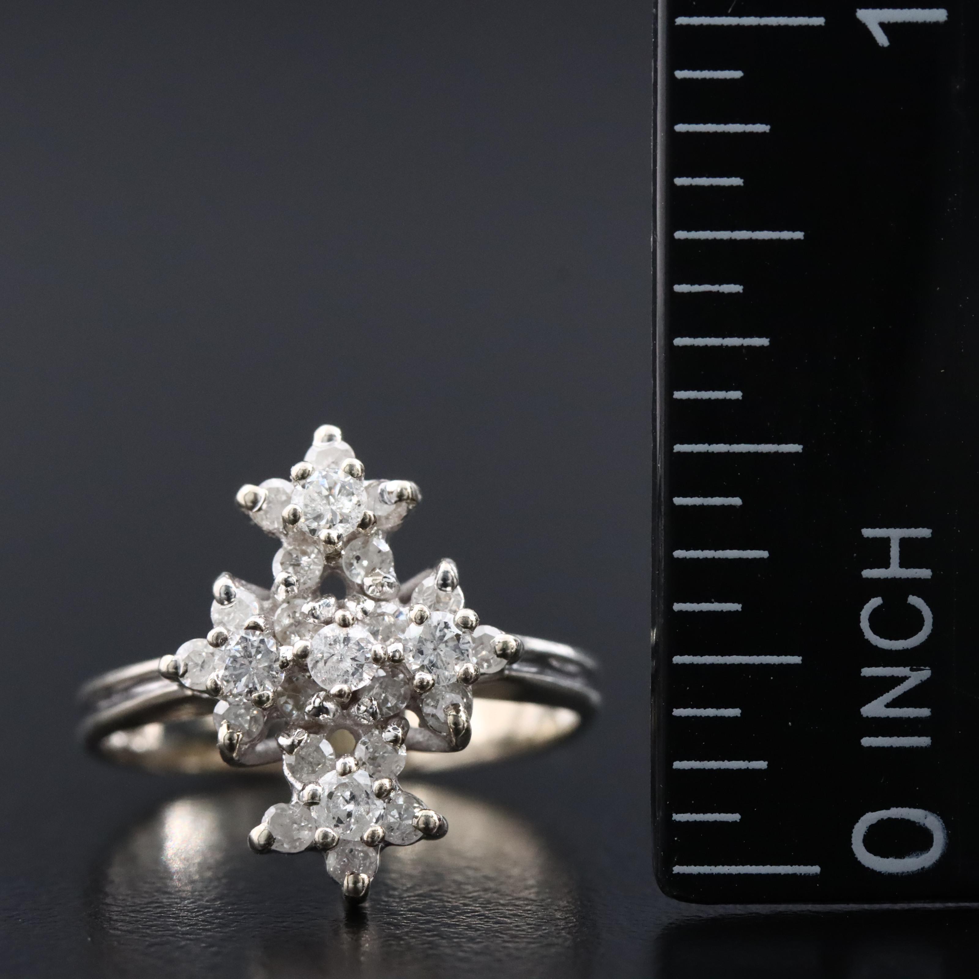 14K 0.53 CTW Diamond Ring