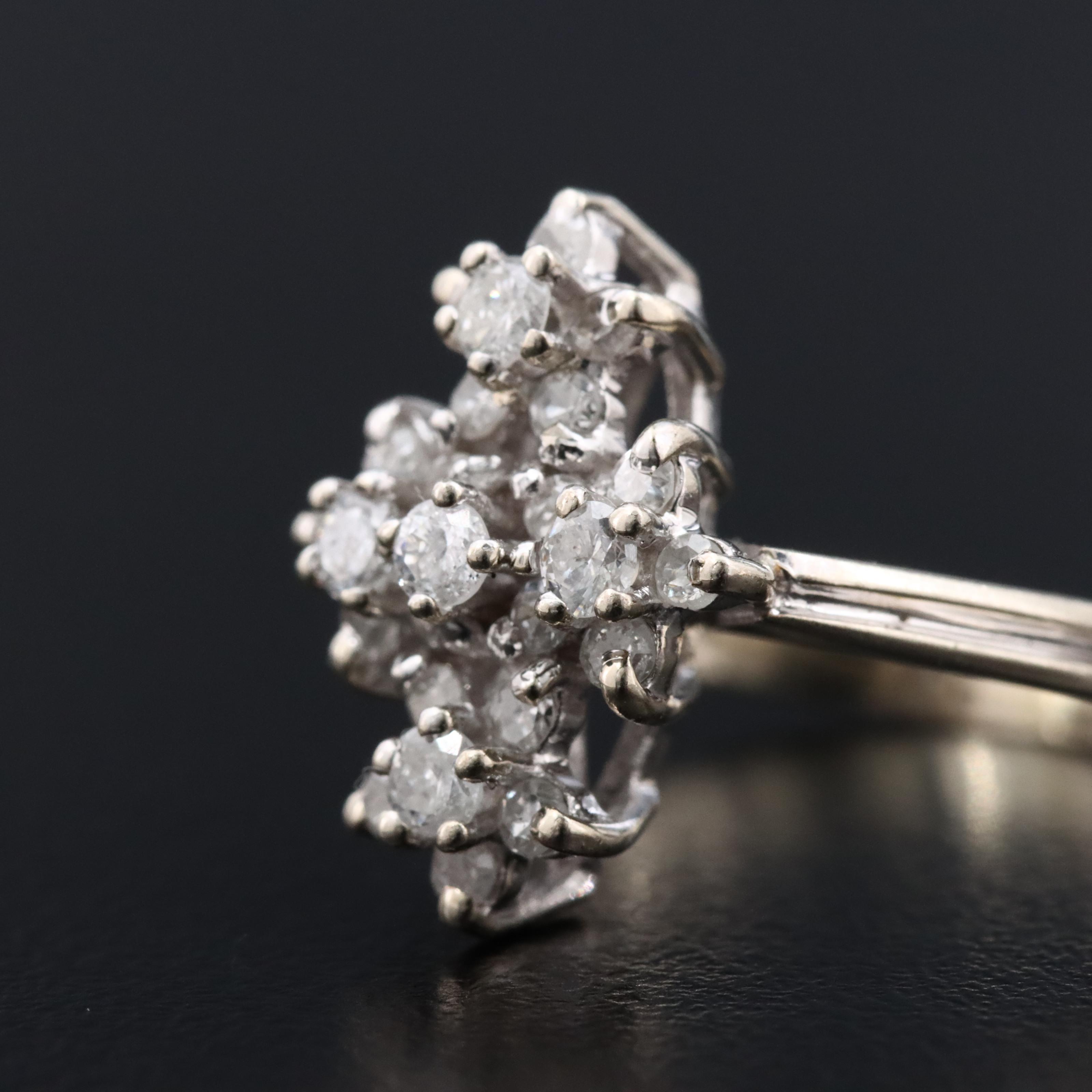 14K 0.53 CTW Diamond Ring