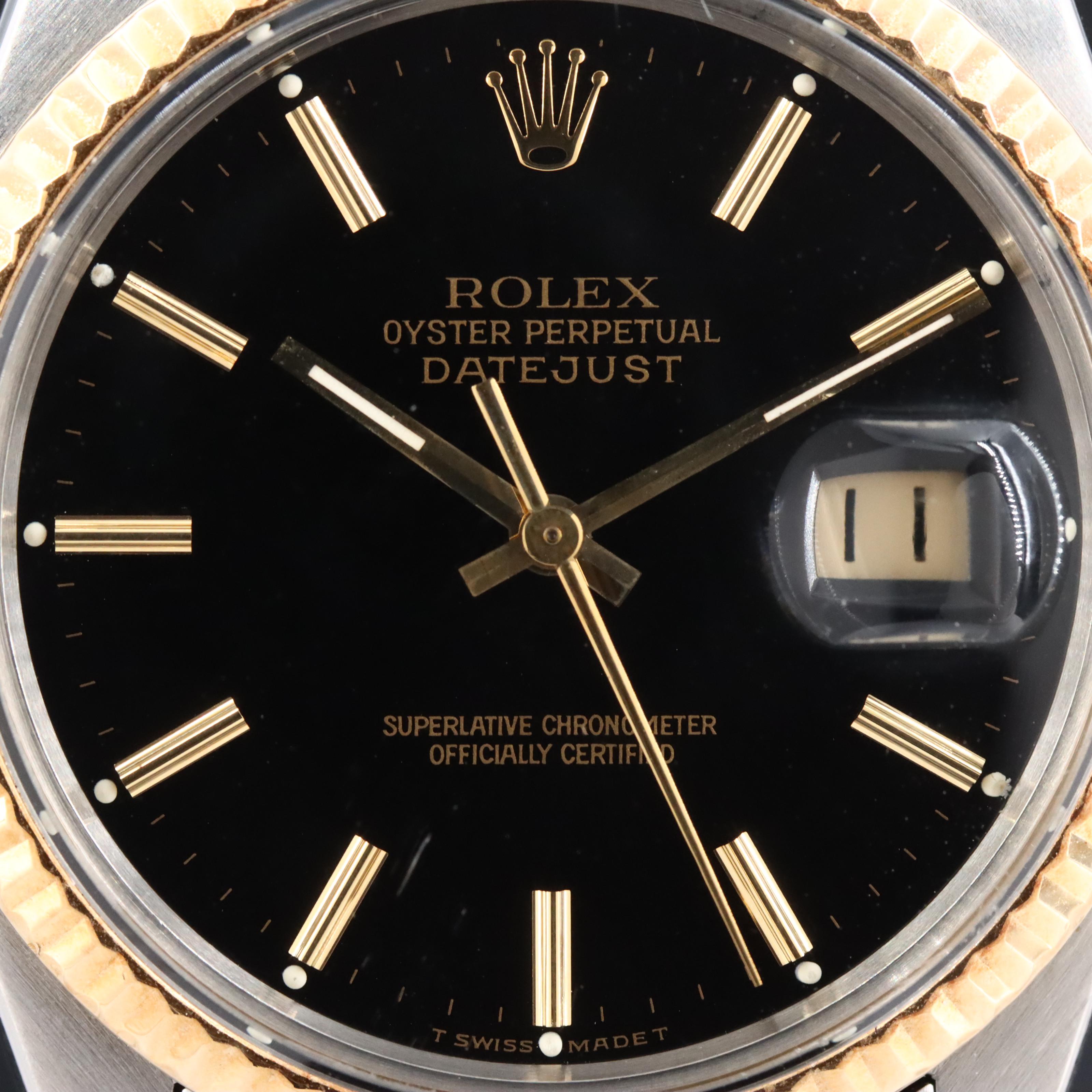Rolex Datejust 16013 Vintage Watch c.1983
