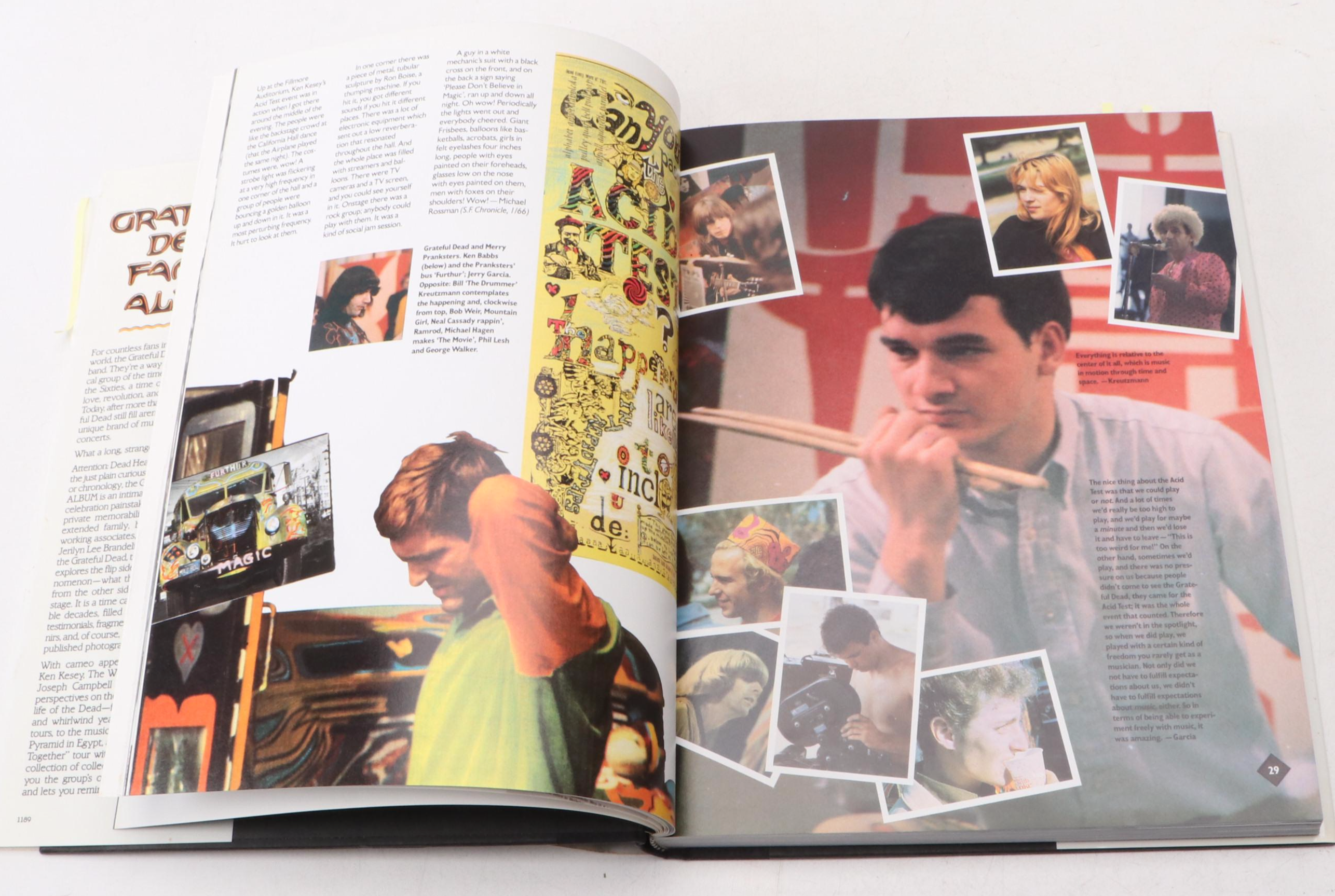 First Printing "Grateful Dead Family Album" by Jerilyn Lee Brandelius, 1989