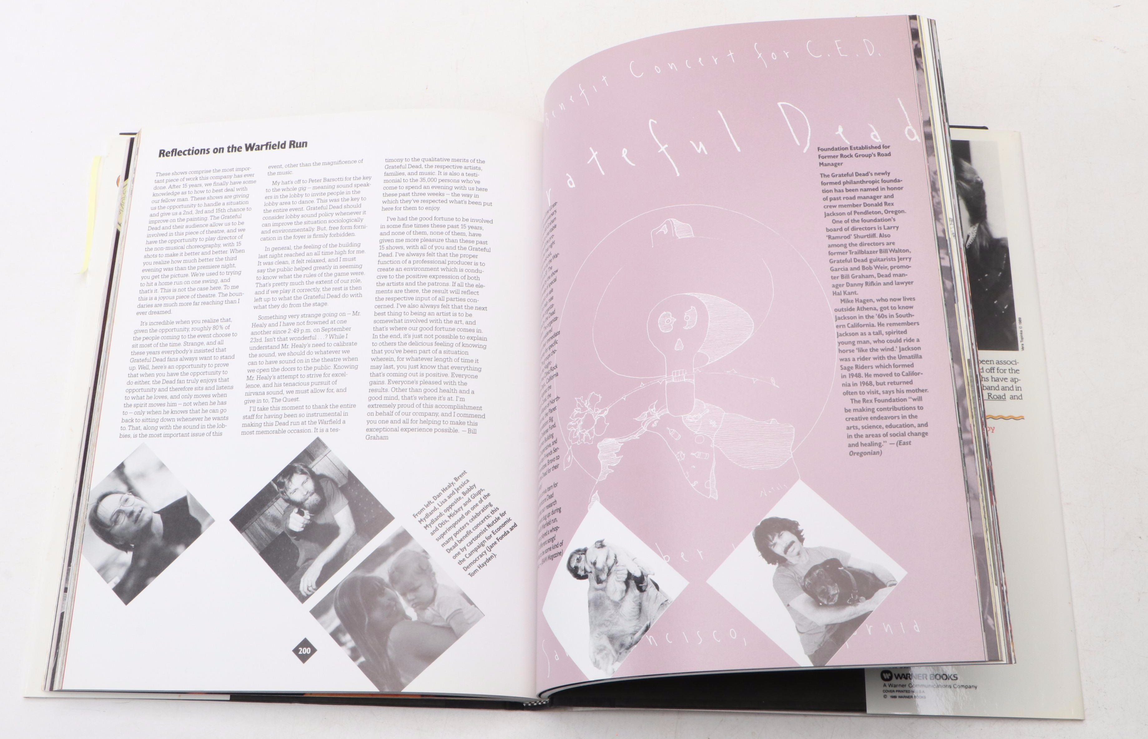 First Printing "Grateful Dead Family Album" by Jerilyn Lee Brandelius, 1989