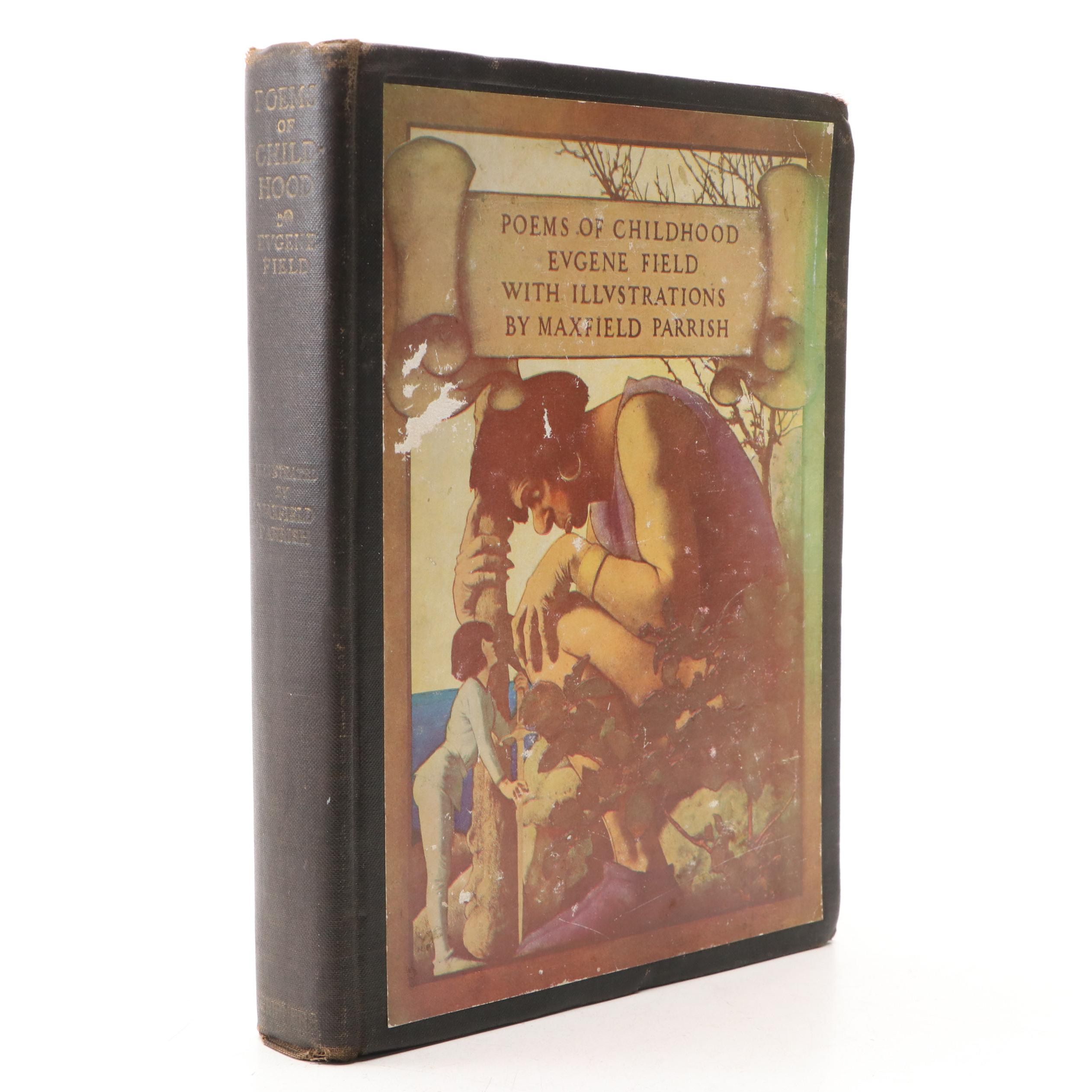 Maxfield Parrish Illustrated First Edition "Poems of Childhood" by Eugene Field
