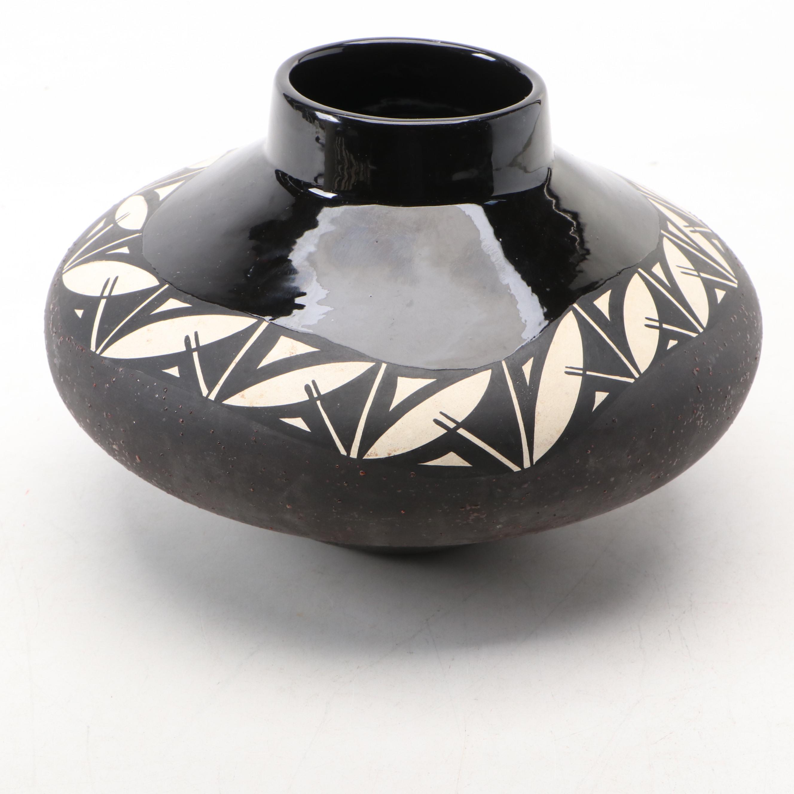 Acoma Pueblo Art Pottery Ceramic Vases