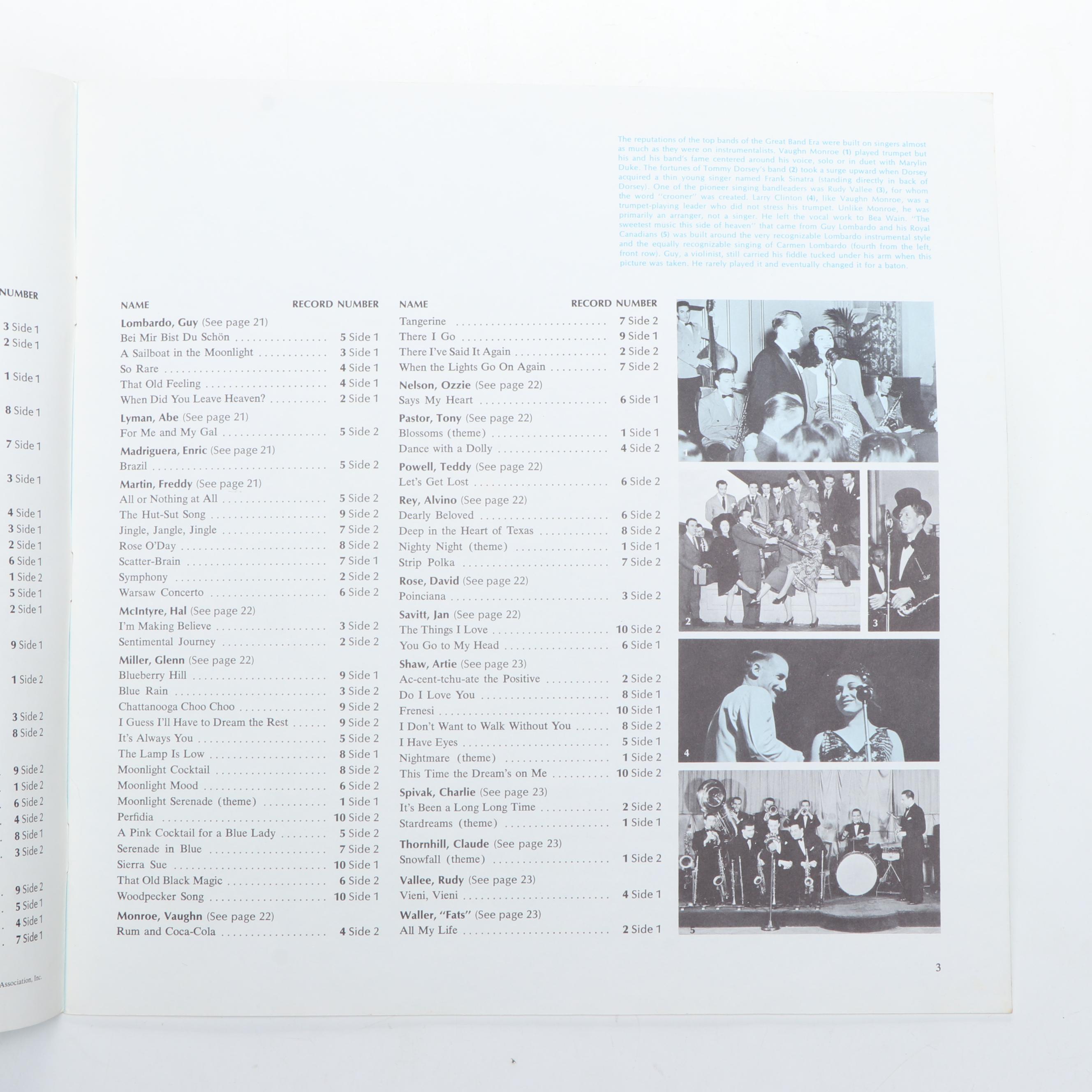 "1936 to 1945: The Story of the Great Bands" Magazine