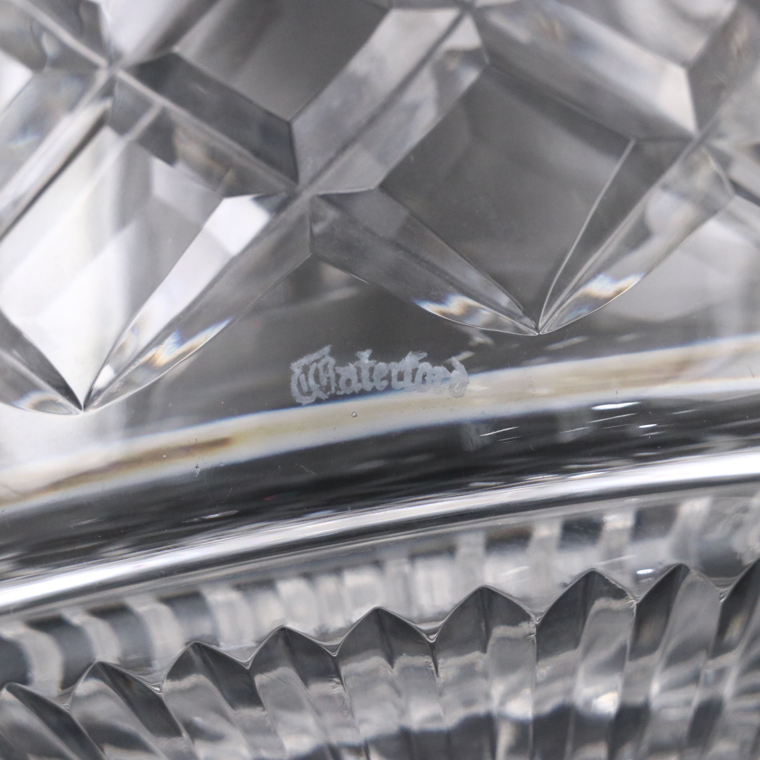 Waterford Crystal "Alana" Roly Poly Decanter, Mid to Late 20th Century