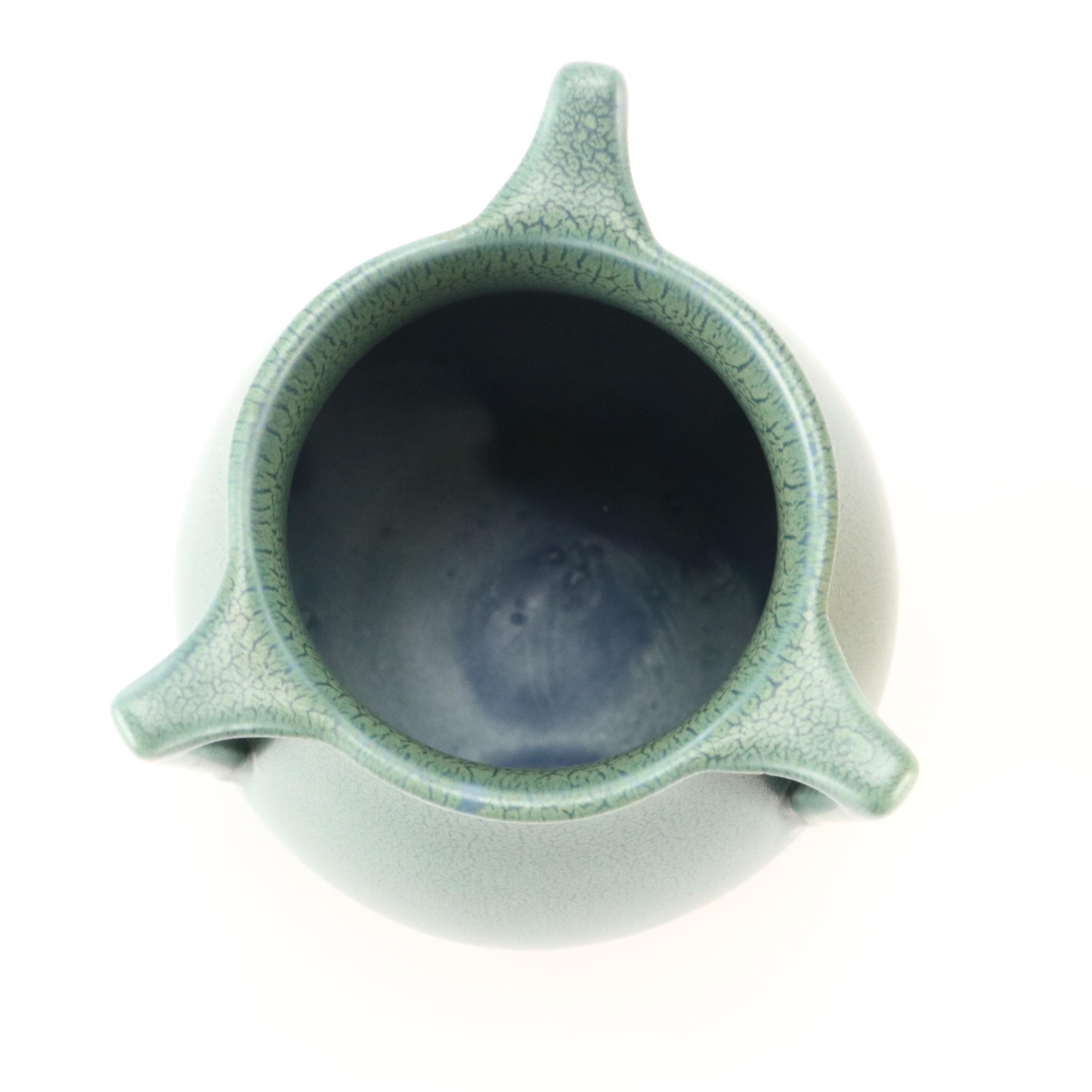 Rookwood Pottery Three-Handled and Yellow Glazed Vases, Early 20th Century