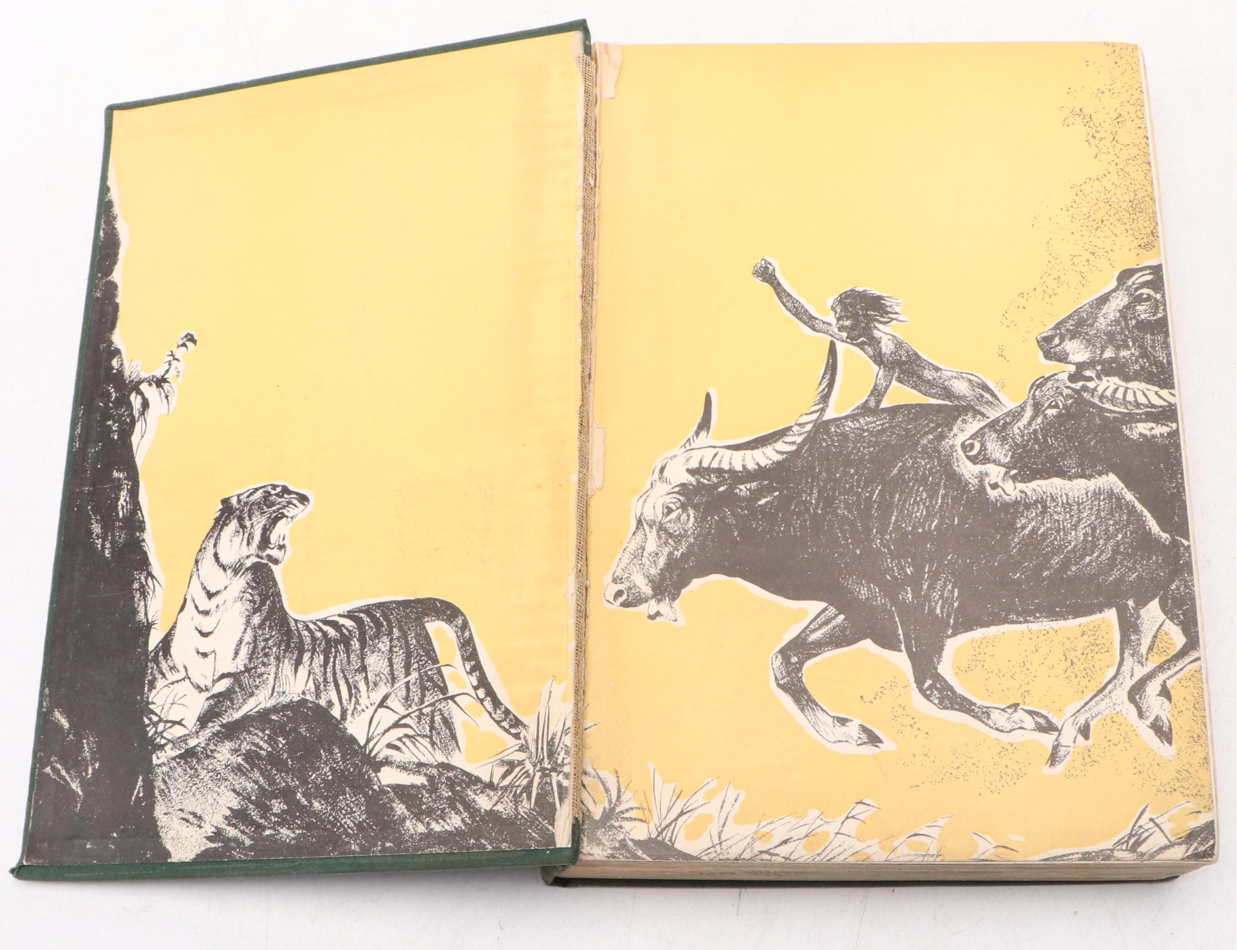 Kurt Wiese Illustrated "The Jungle Book" by Rudyard Kipling, 1935