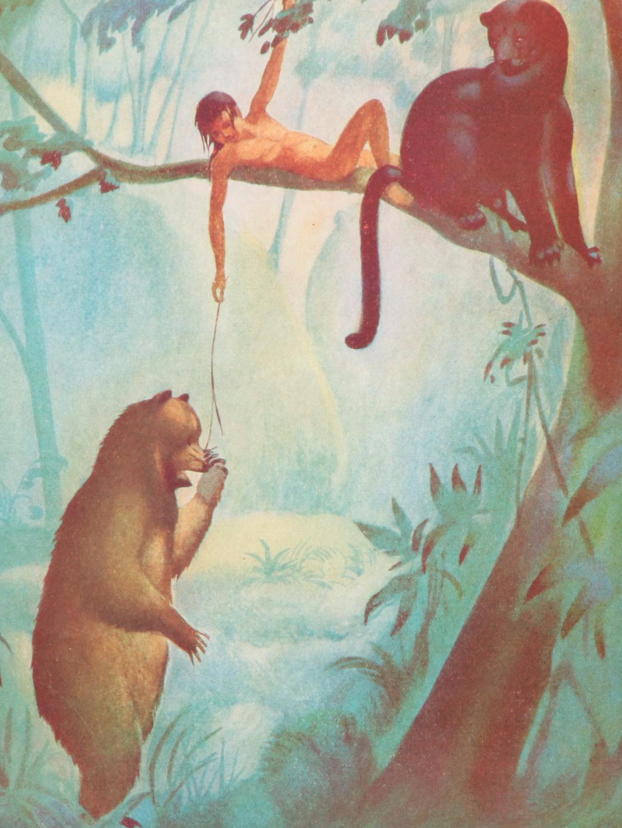Kurt Wiese Illustrated "The Jungle Book" by Rudyard Kipling, 1935