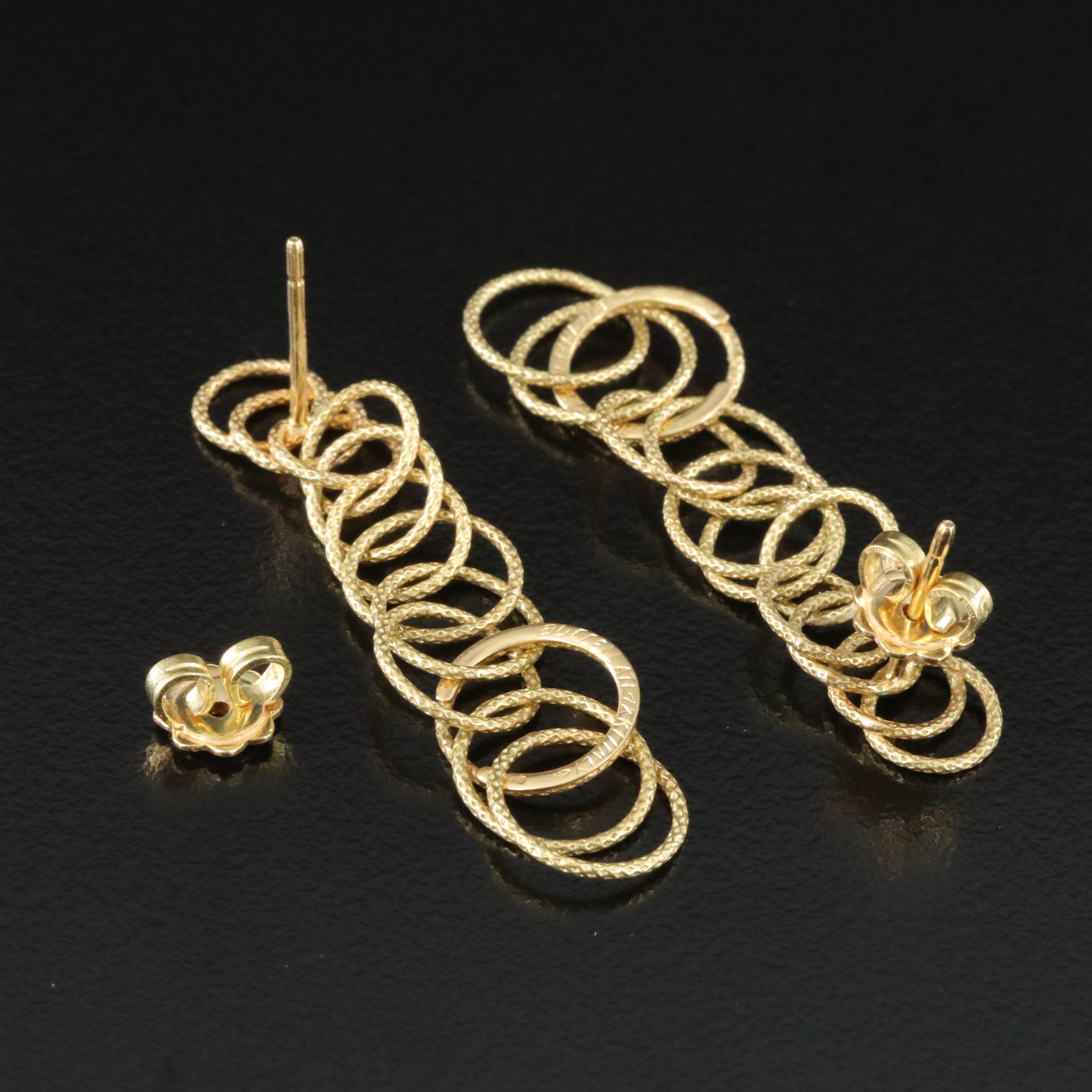 Buccellati 18K Hawaii Earrings