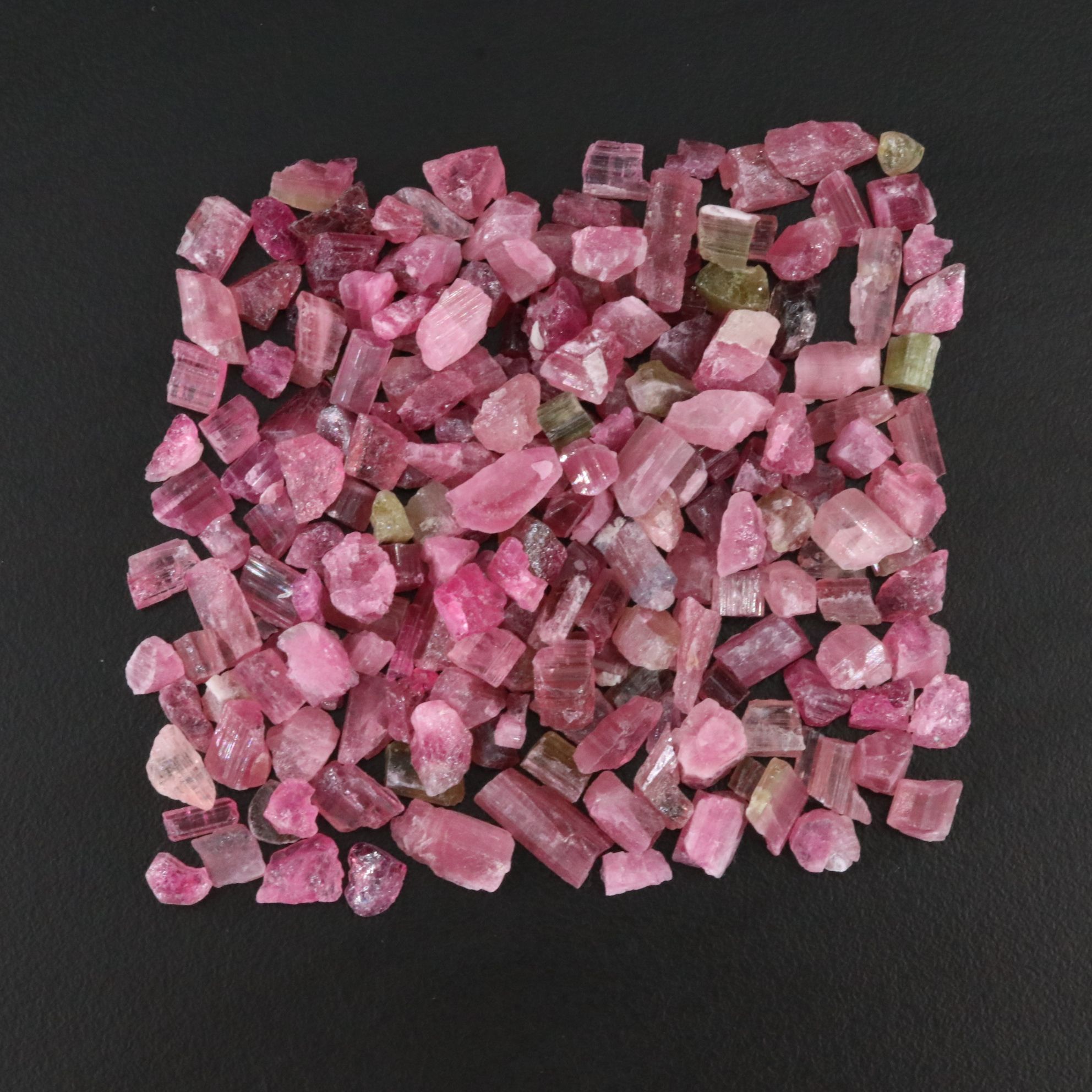 Loose 200.50 CTW Rough Tourmaline Lot
