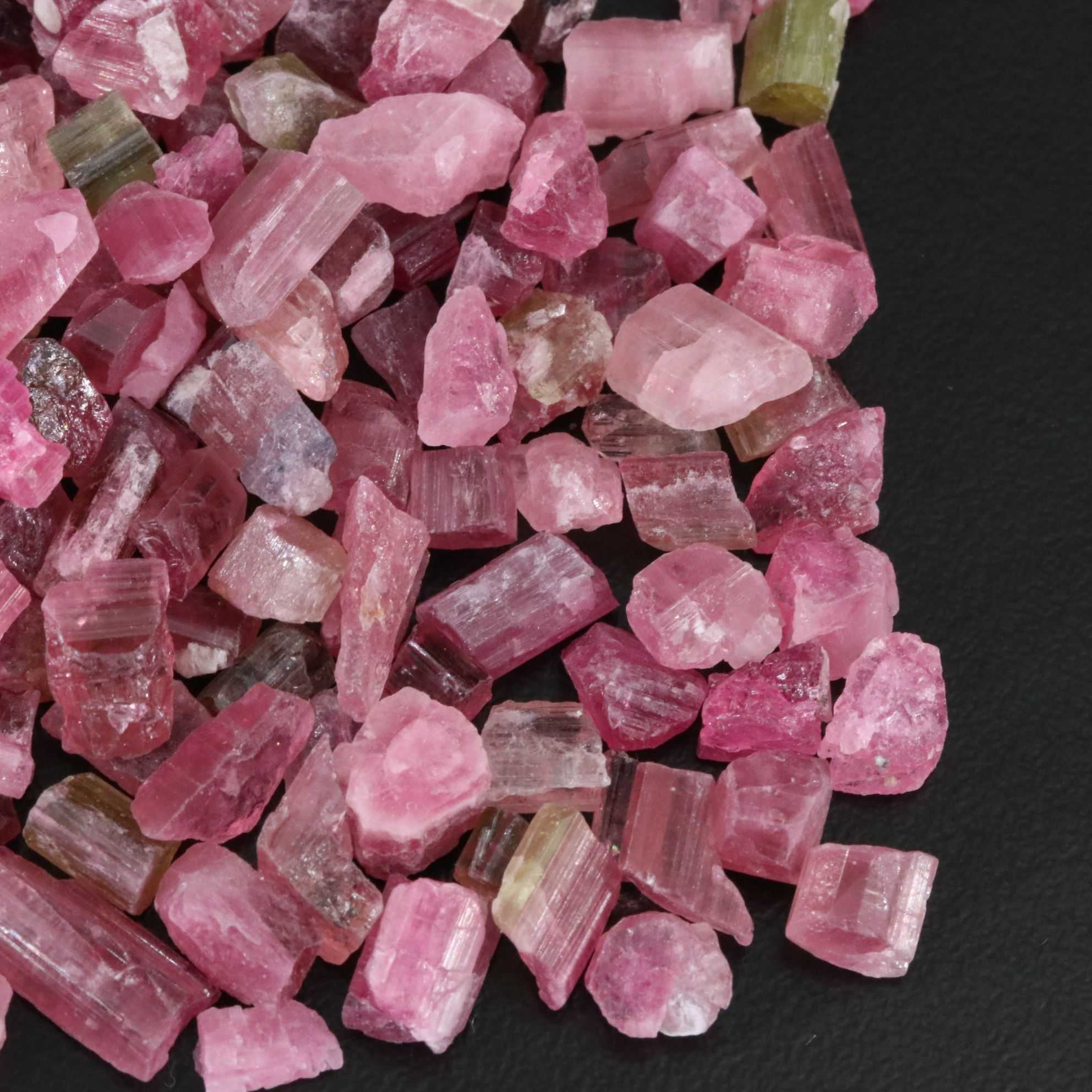 Loose 200.50 CTW Rough Tourmaline Lot