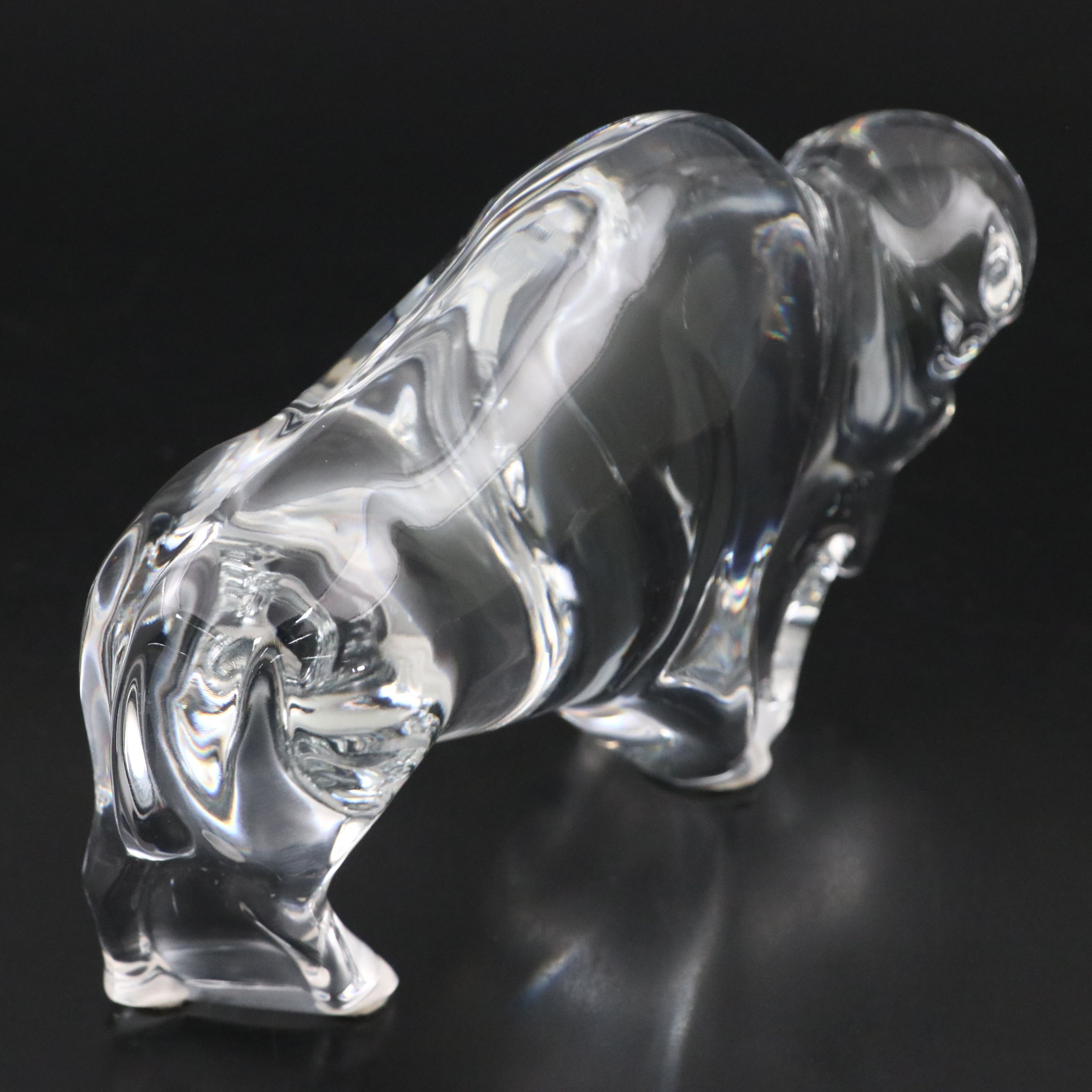 Baccarat Crystal Buffalo with Box