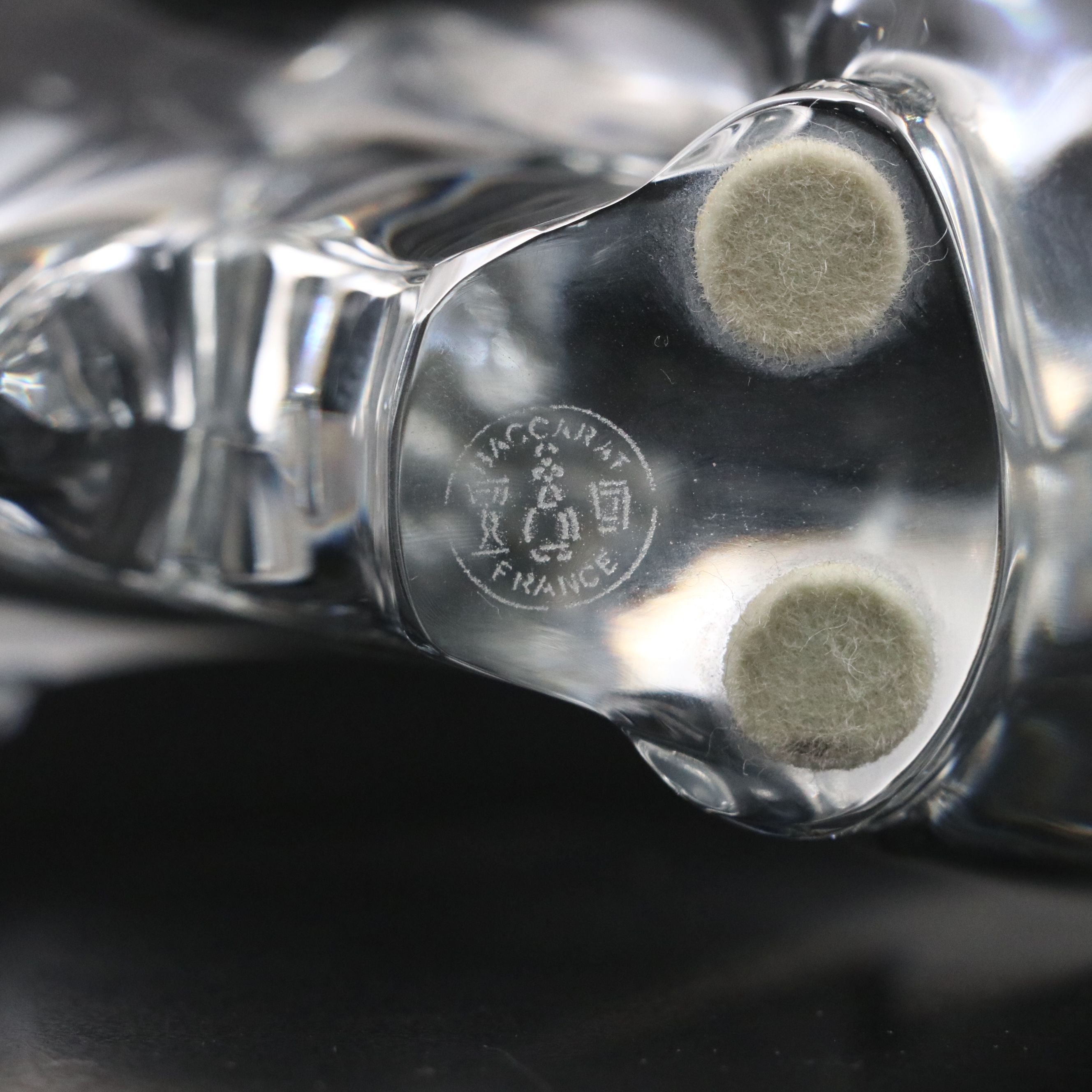 Baccarat Crystal Buffalo with Box