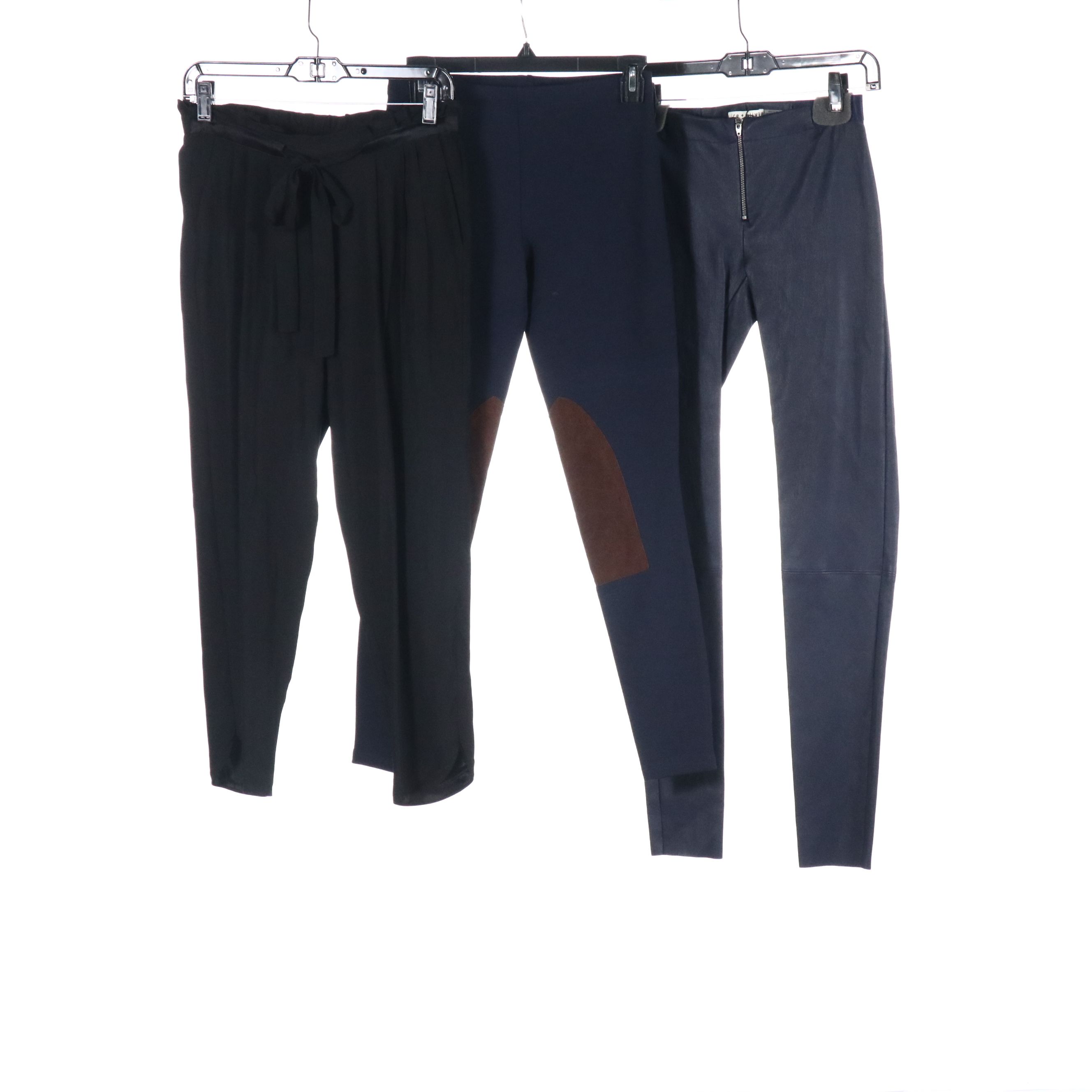 Ramy Book Silk and Other Lounge Pants with Polo, Theory & Other Leggings