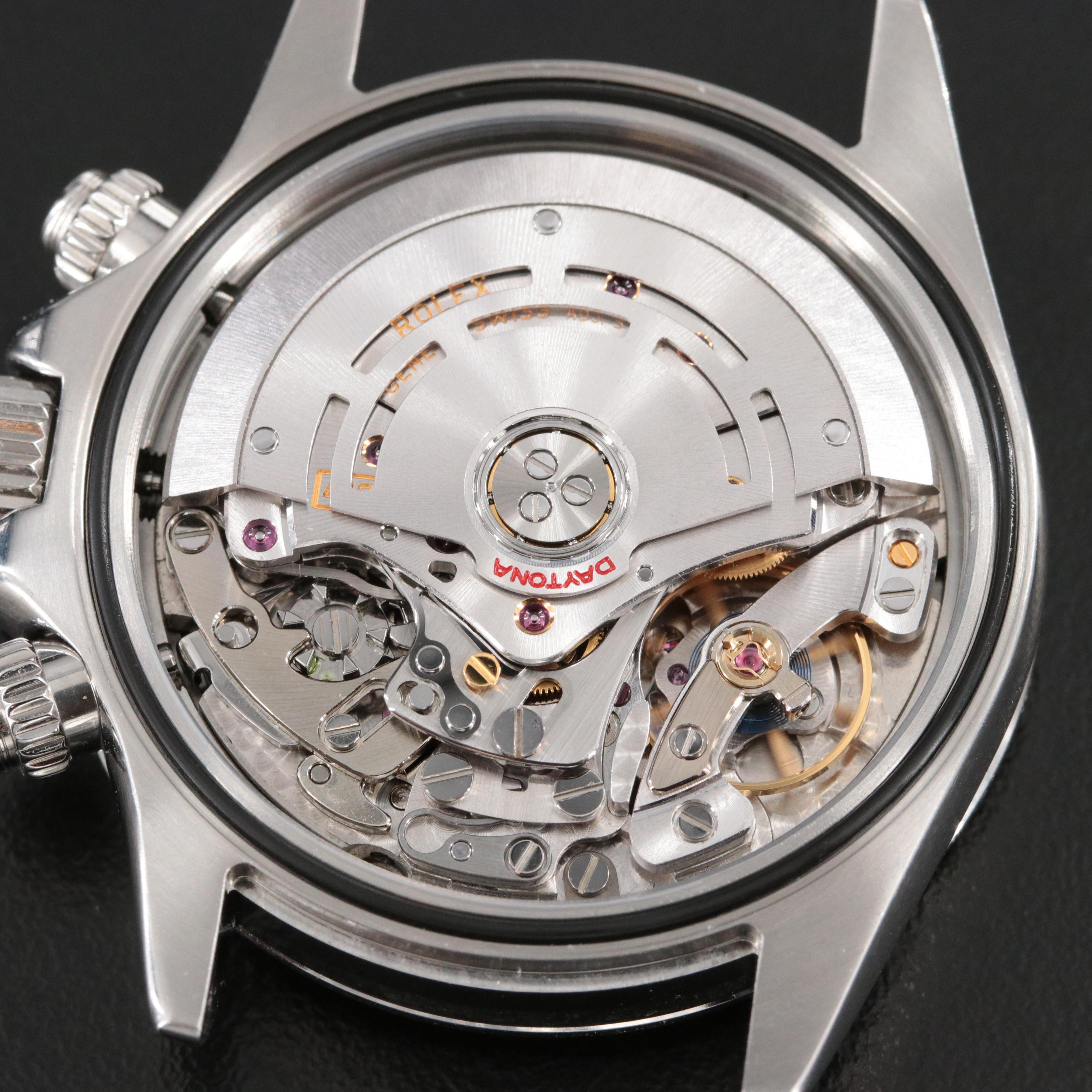 Rolex Daytona Black 116520 Officially Certified Cosmograph Watch