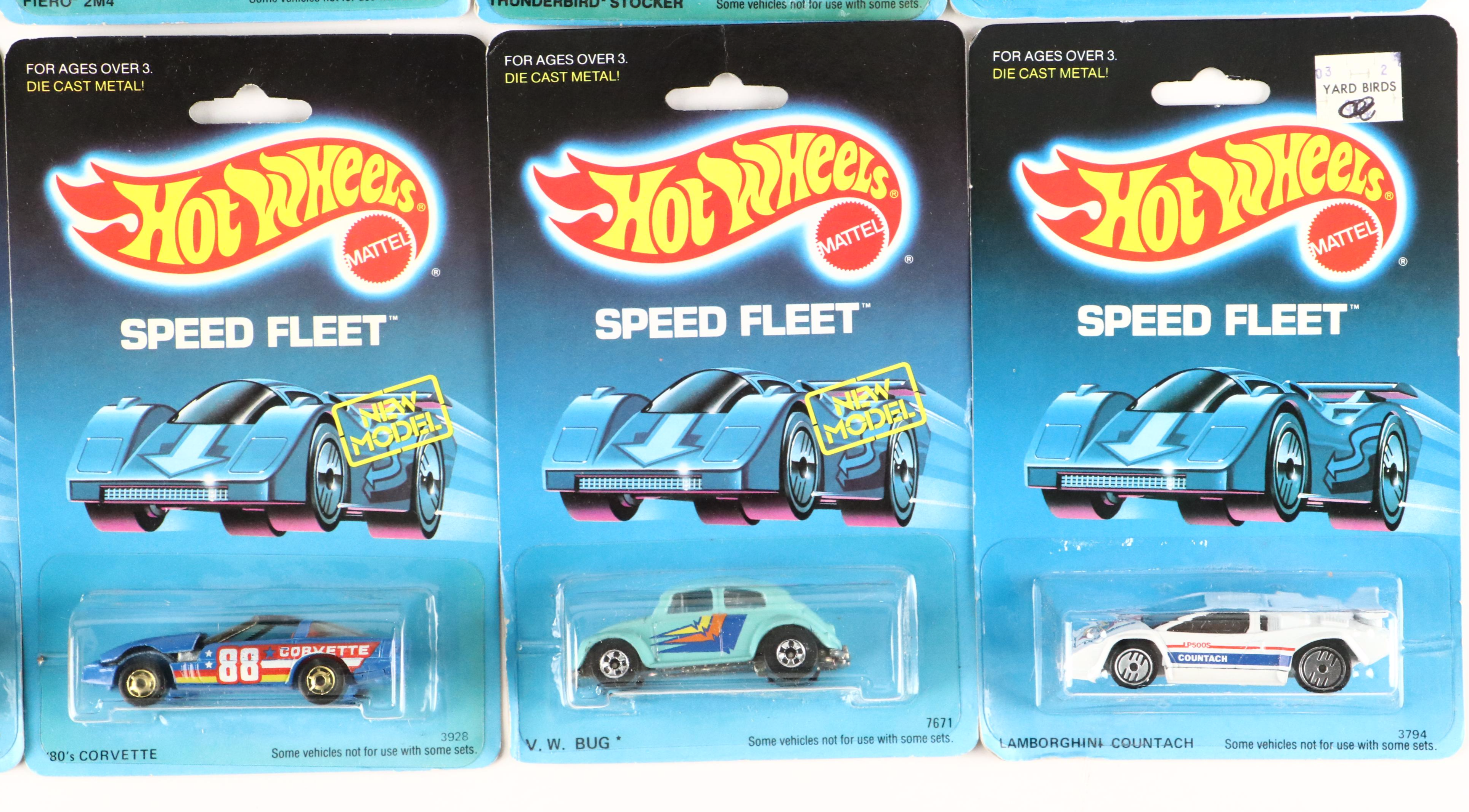 Hot Wheels "Thunderbird Stocker," "Evil Weevil" and More Speed Fleet Series Cars