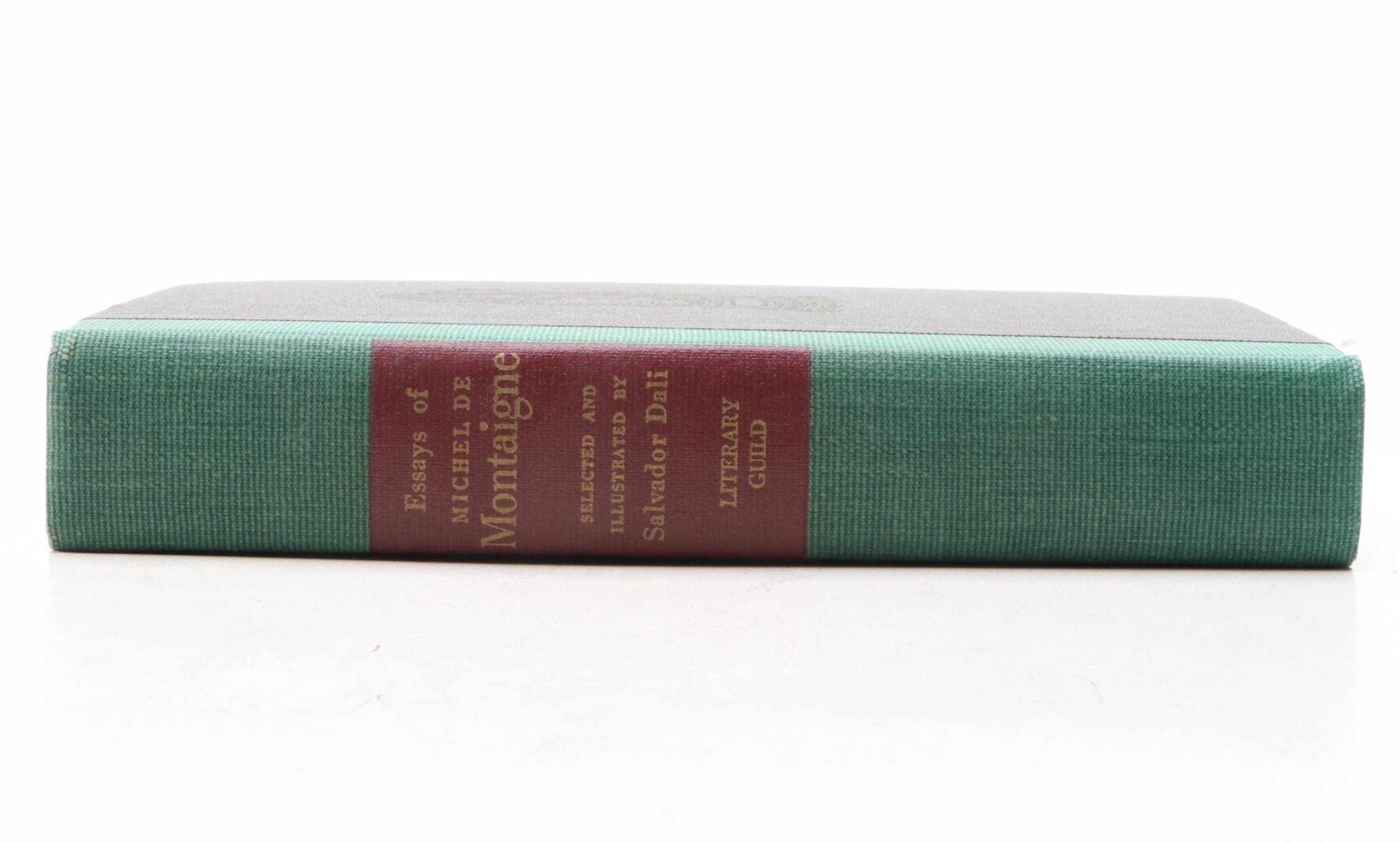 Salvador Dalí Illustrated "Essays of Michel de Montaigne," 1947